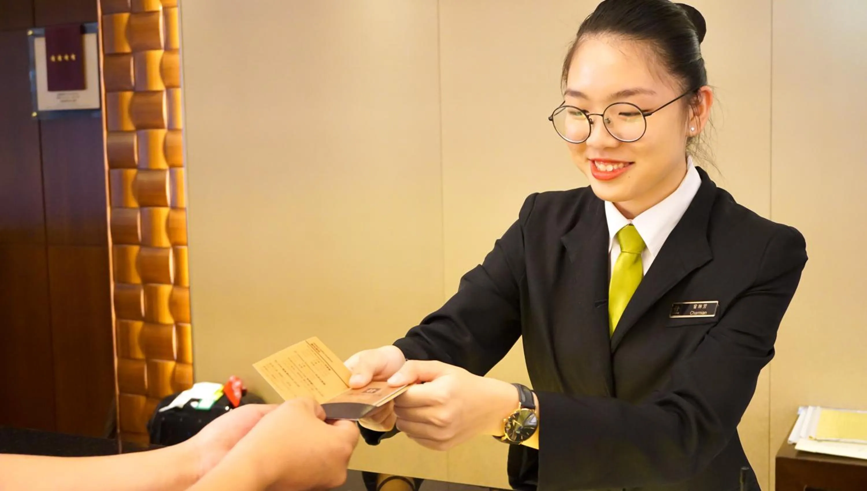 Staff in HiONE Holiday Hotel