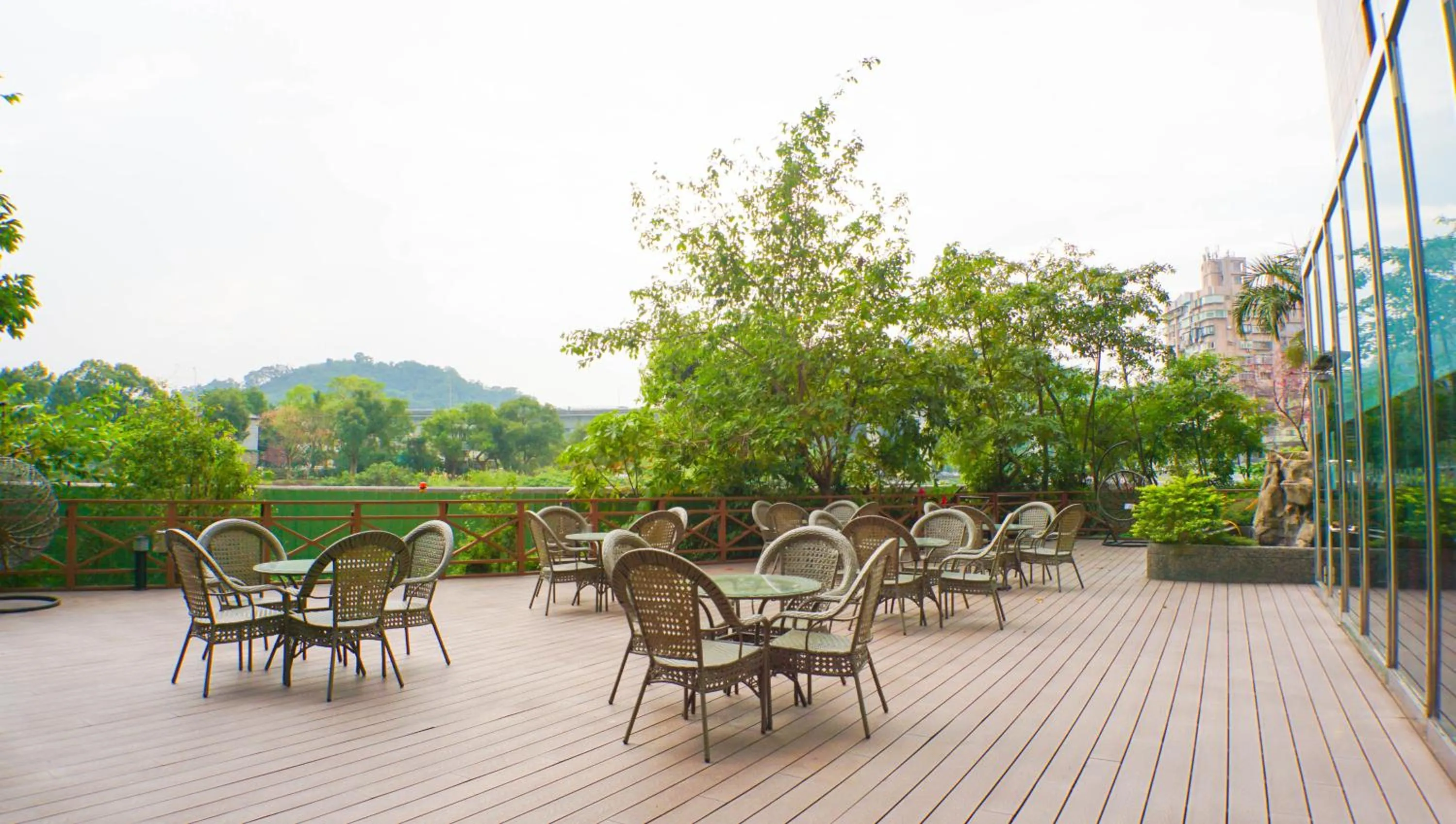 Garden in HiONE Holiday Hotel