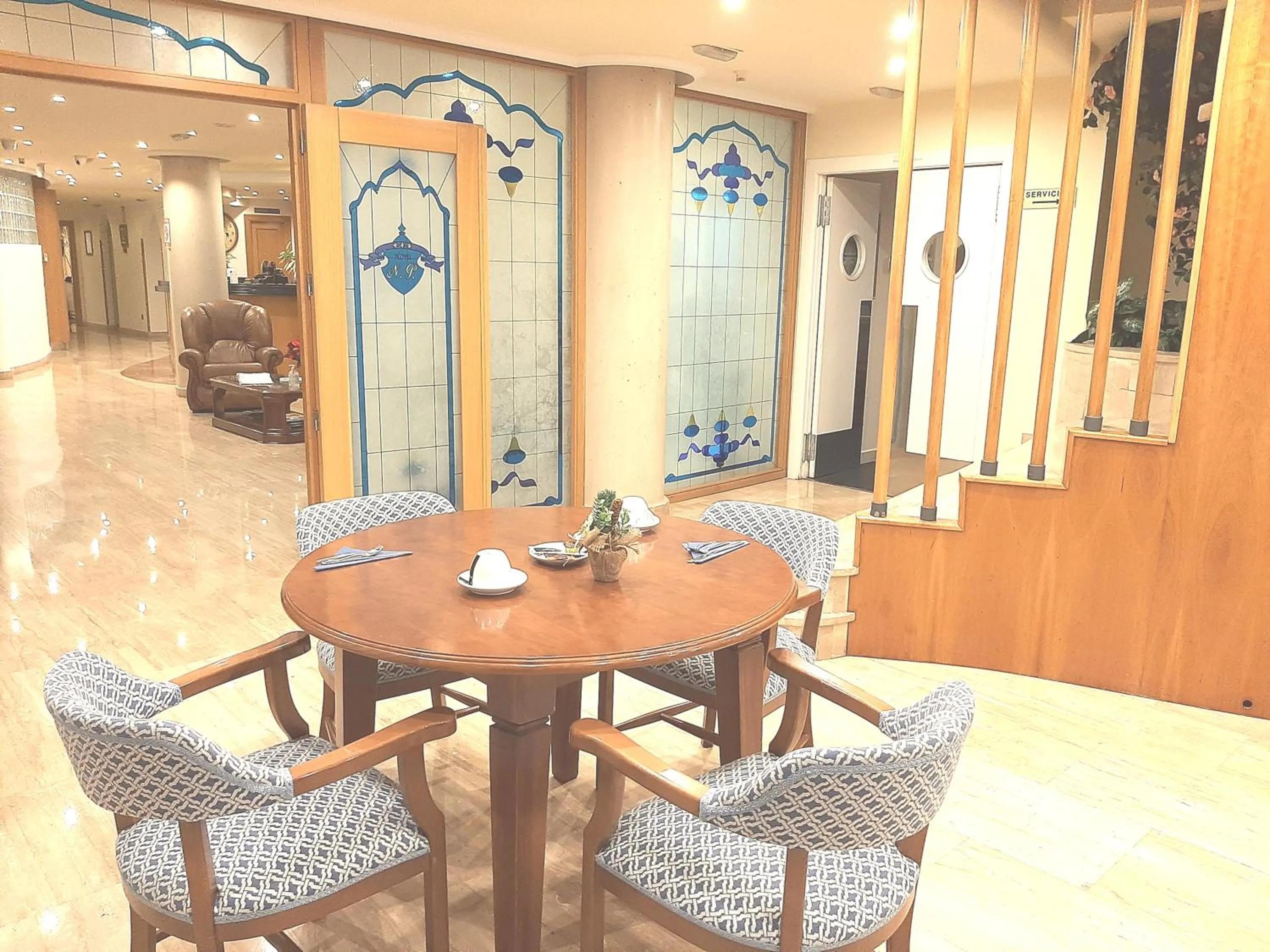 Lounge or bar in Hotel Nueva Plaza