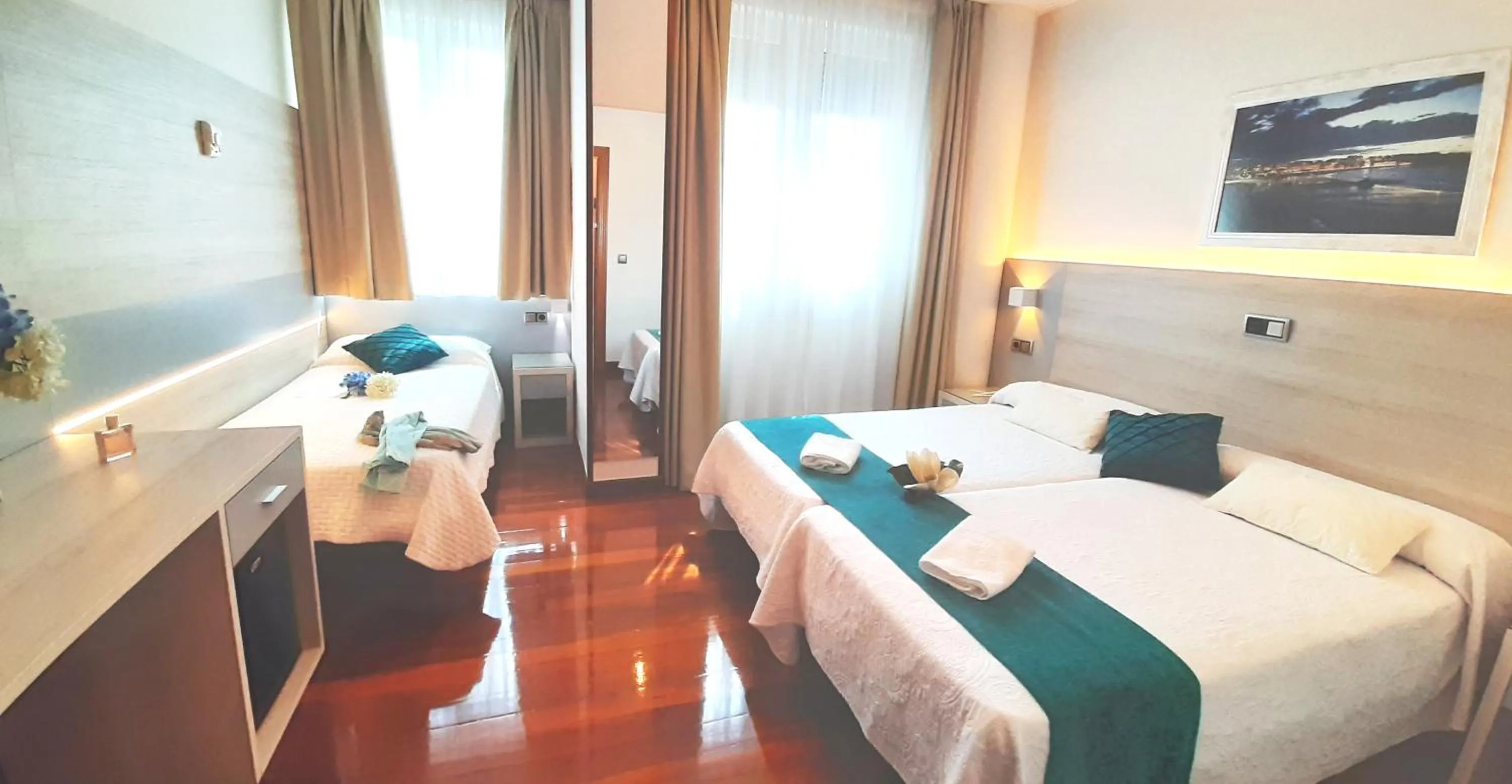 Photo of the whole room, Bed in Hotel Nueva Plaza