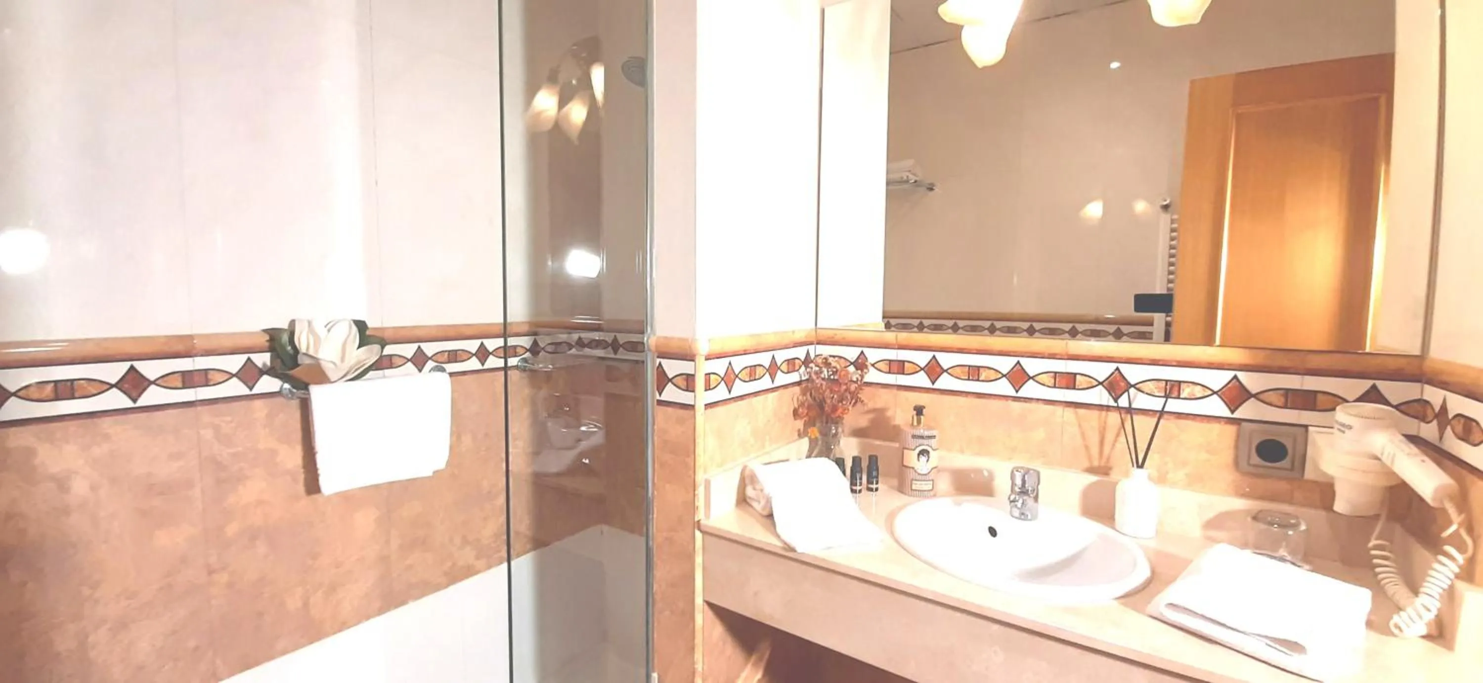 Bathroom in Hotel Nueva Plaza