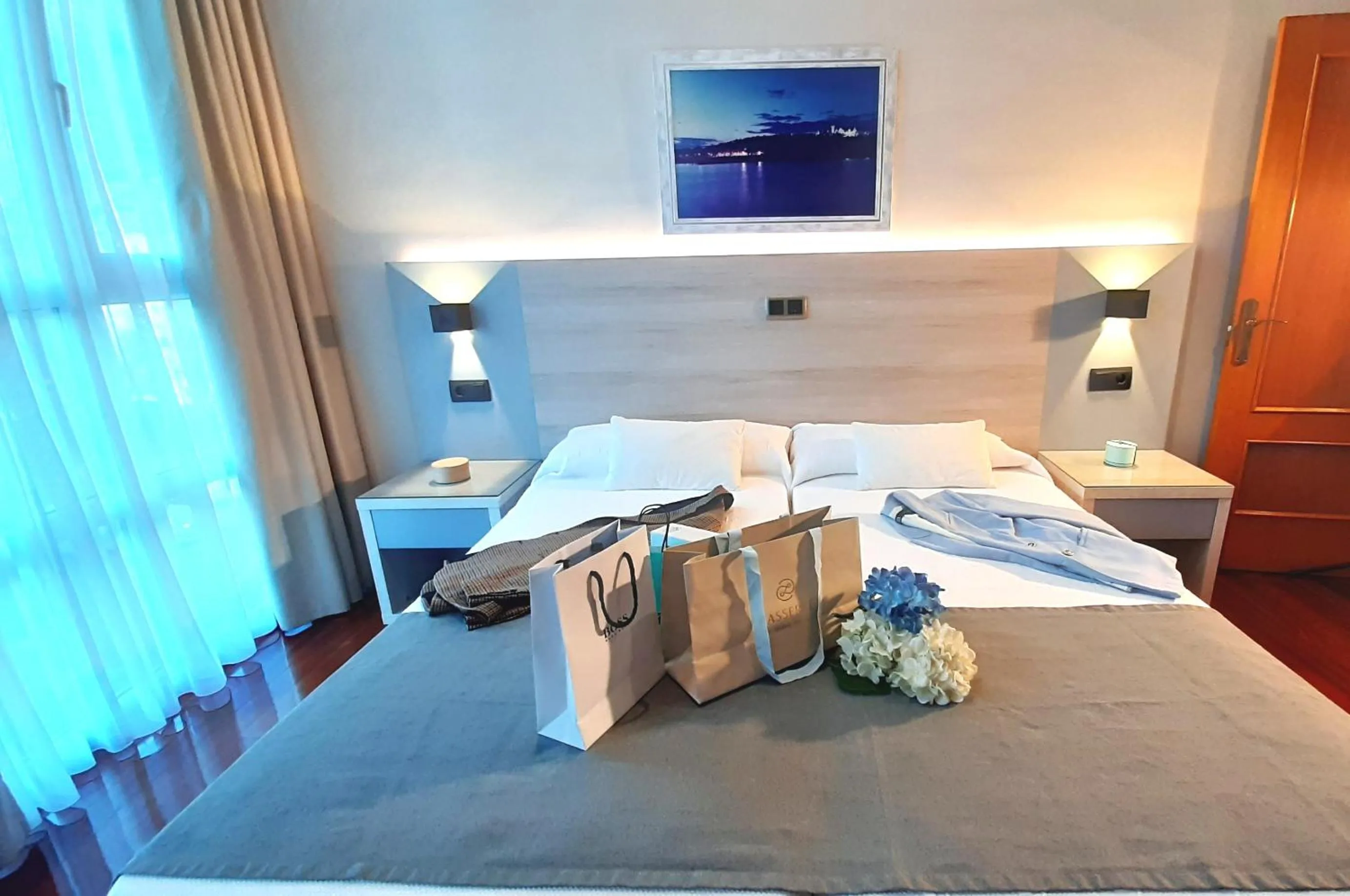 Bedroom, Bed in Hotel Nueva Plaza