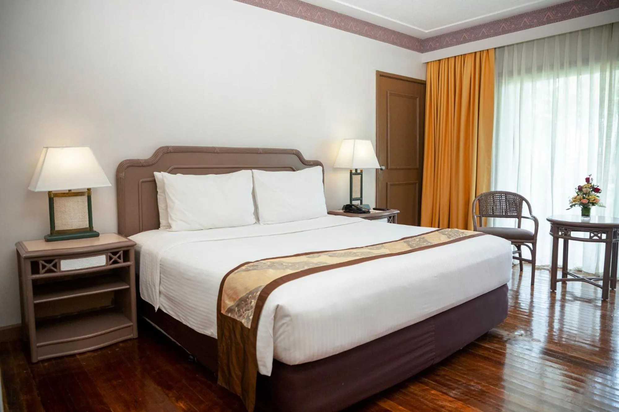 Bed in Waterfront Insular Hotel Davao