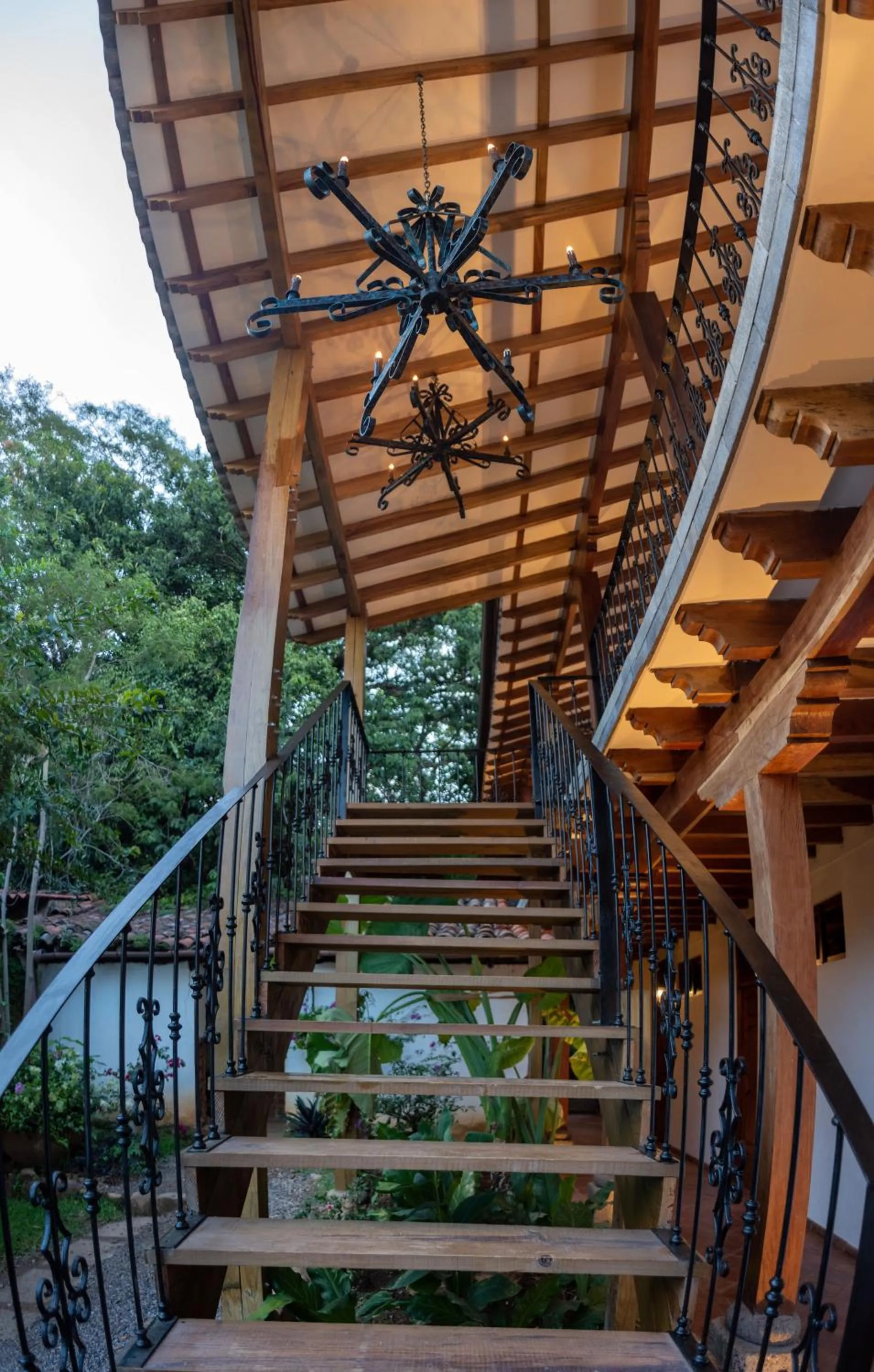 Patio in Casa 1800 Suchitoto Boutique