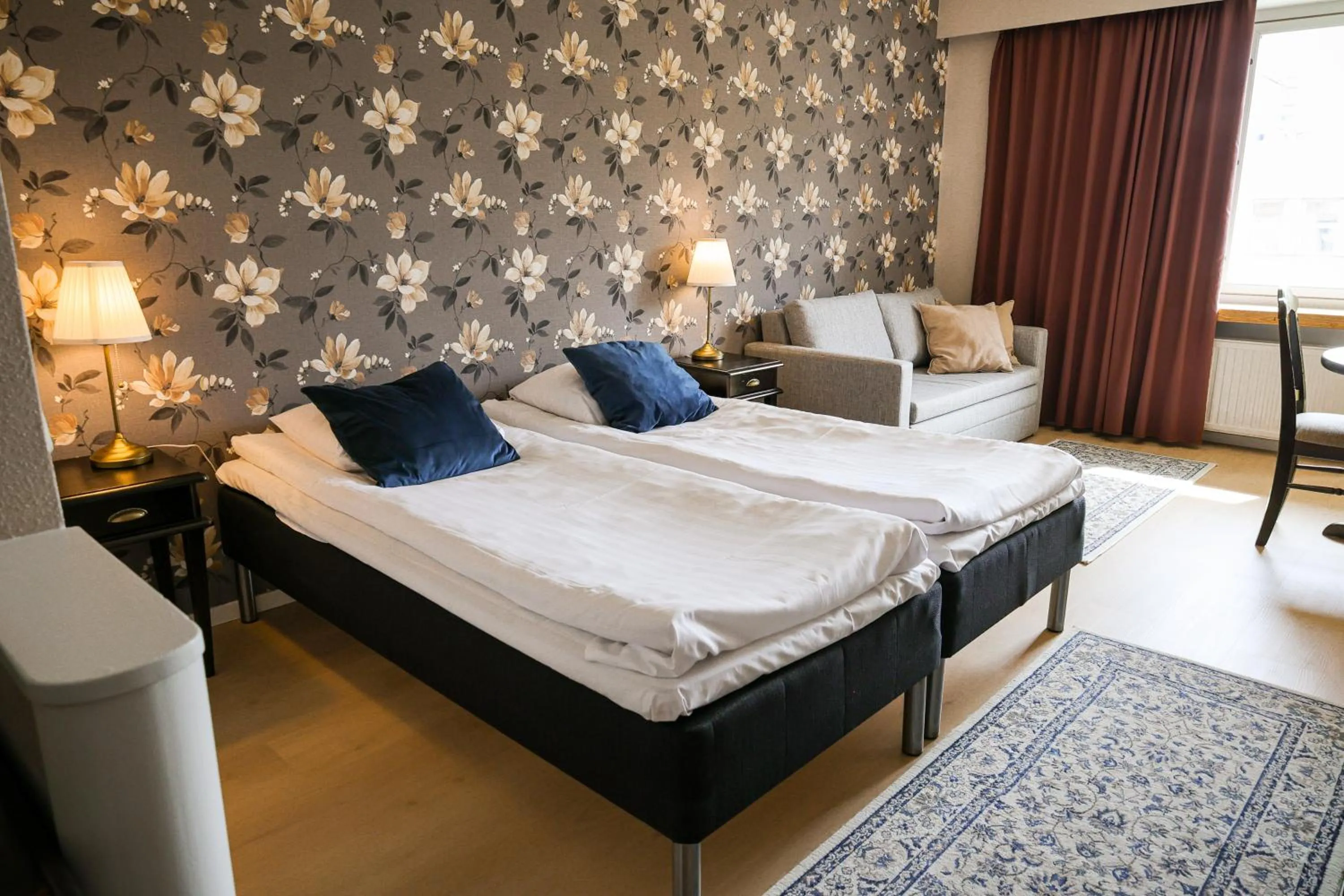 Bedroom, Bed in Hotel Merihovi