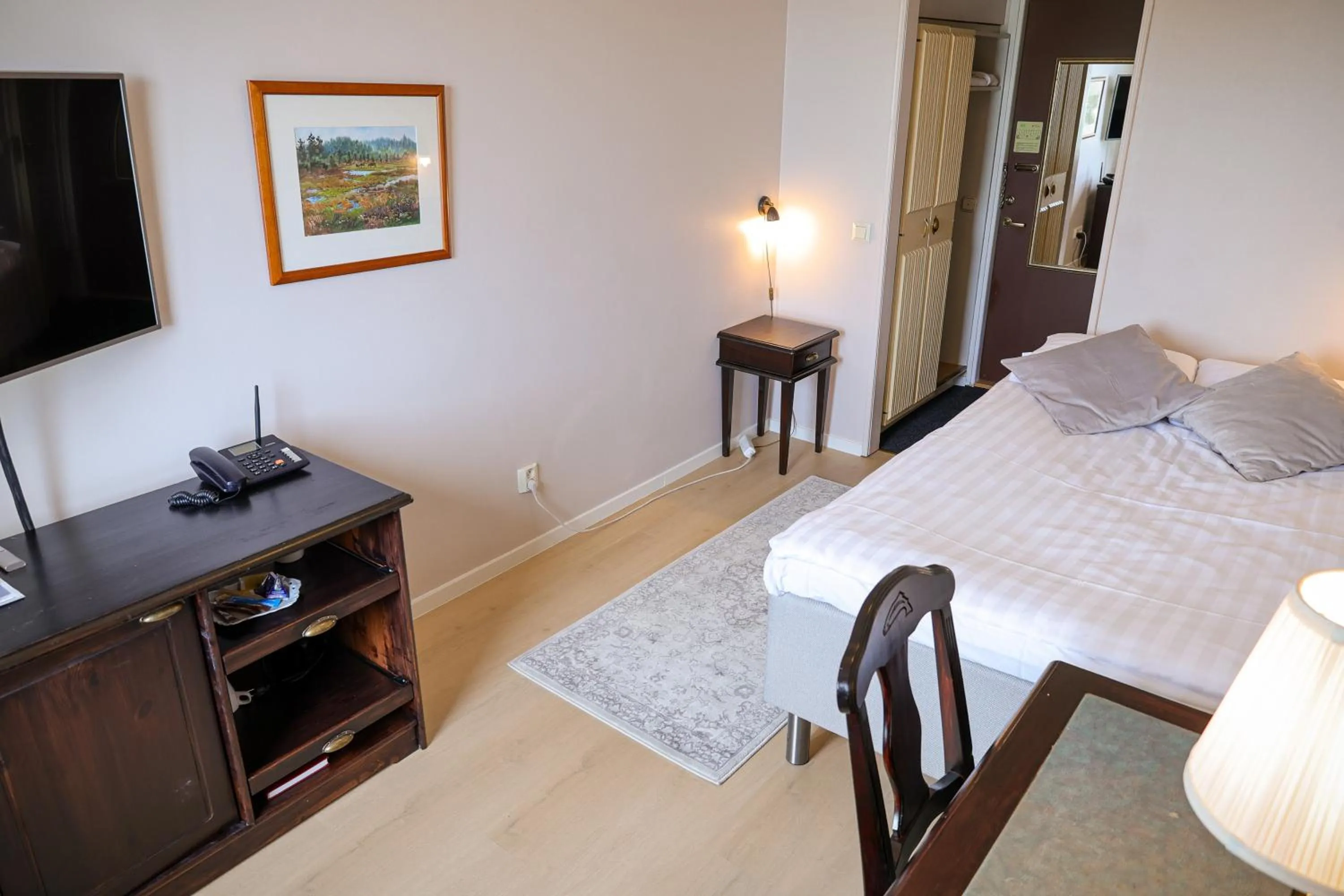 Bedroom, Bed in Hotel Merihovi