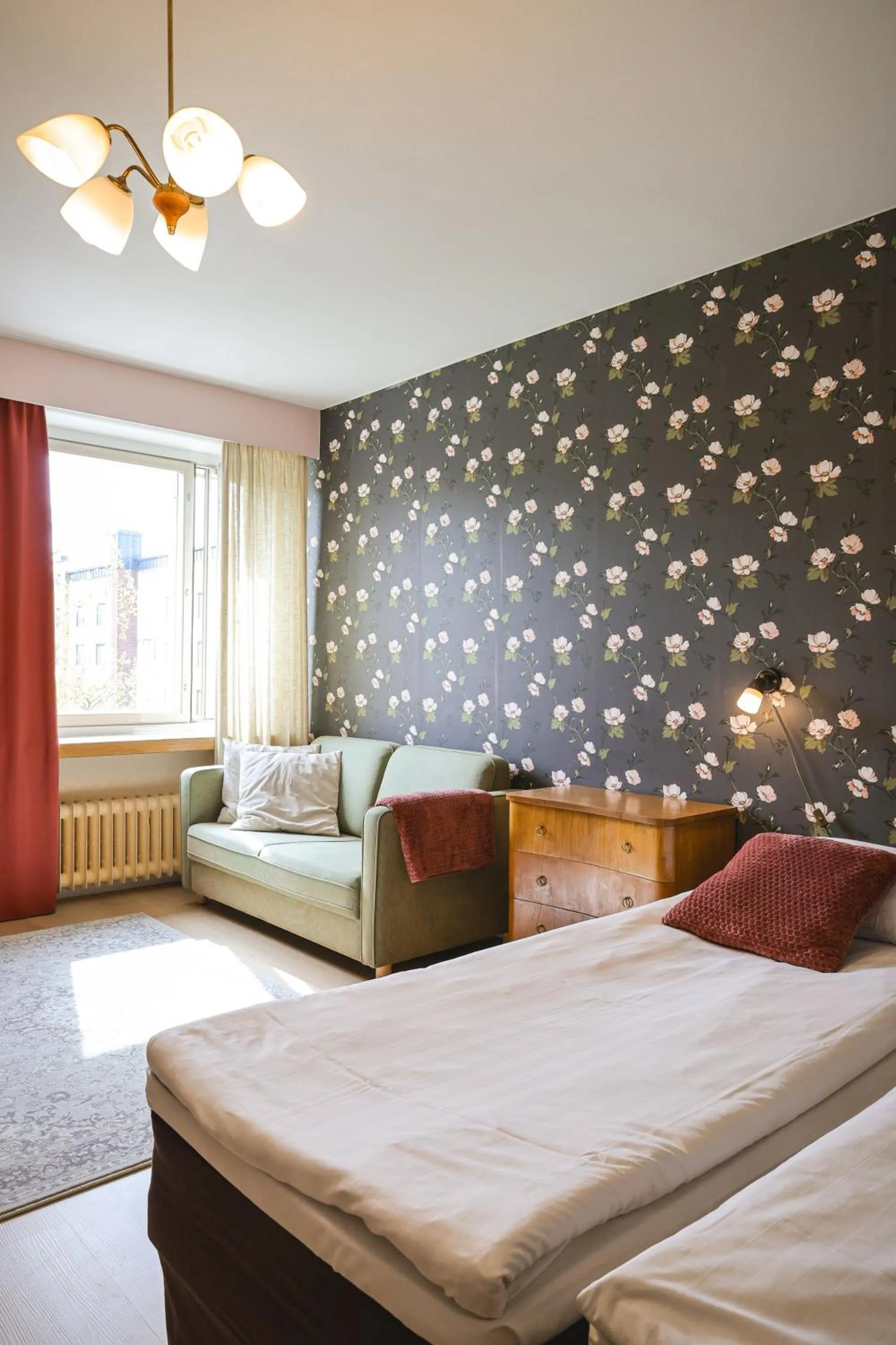 Bedroom, Bed in Hotel Merihovi