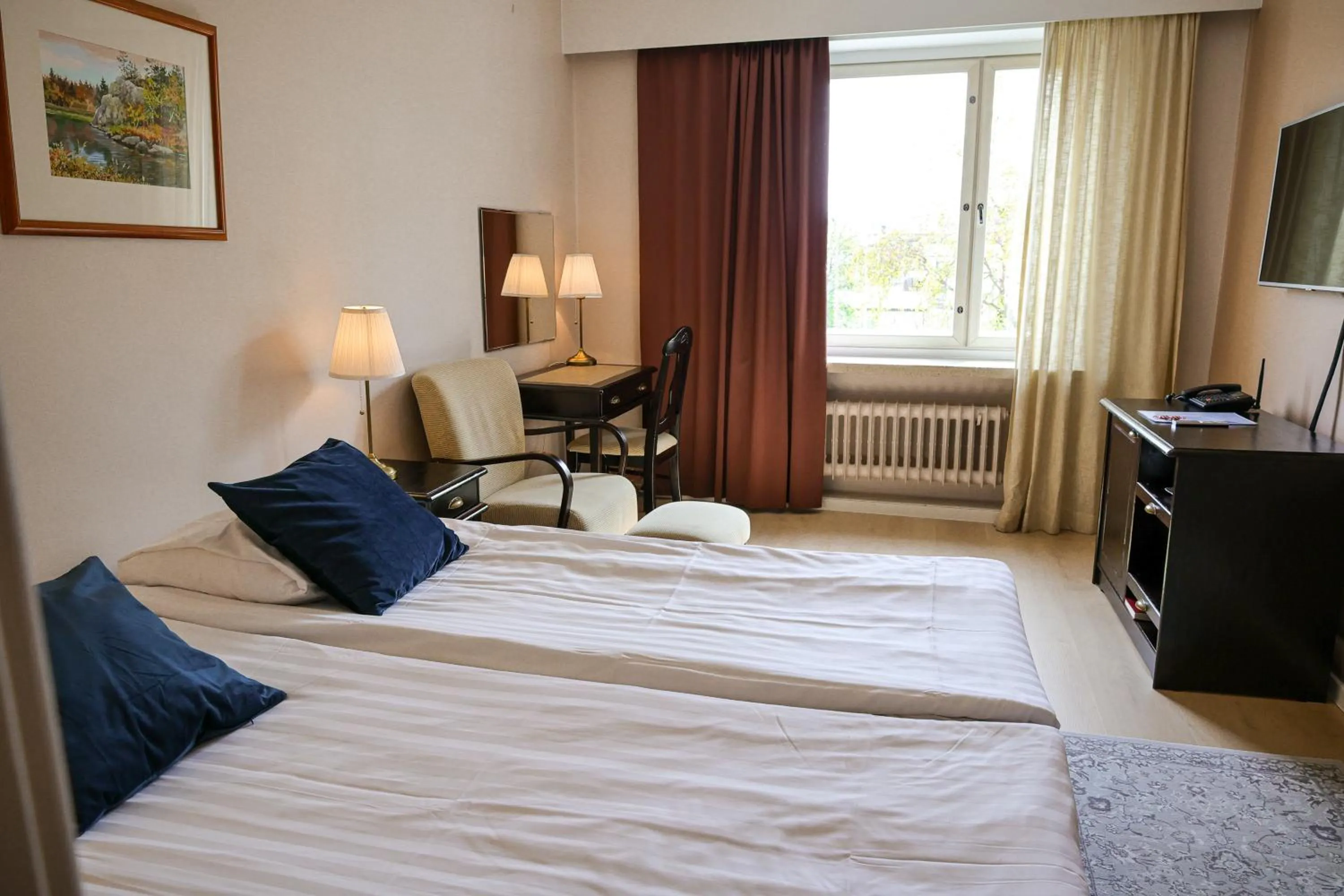 Bedroom, Bed in Hotel Merihovi