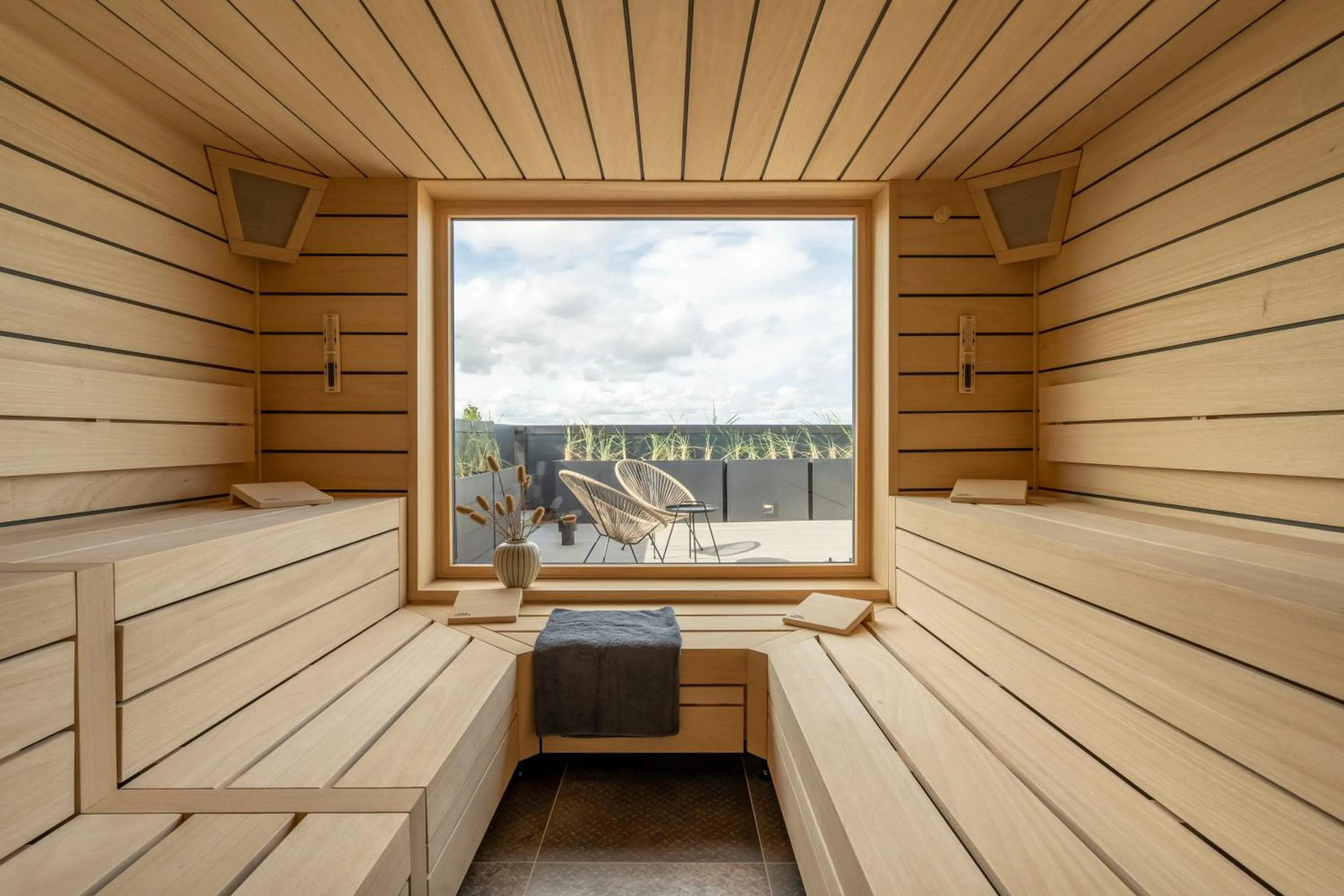 Sauna in Arthotel Bakker