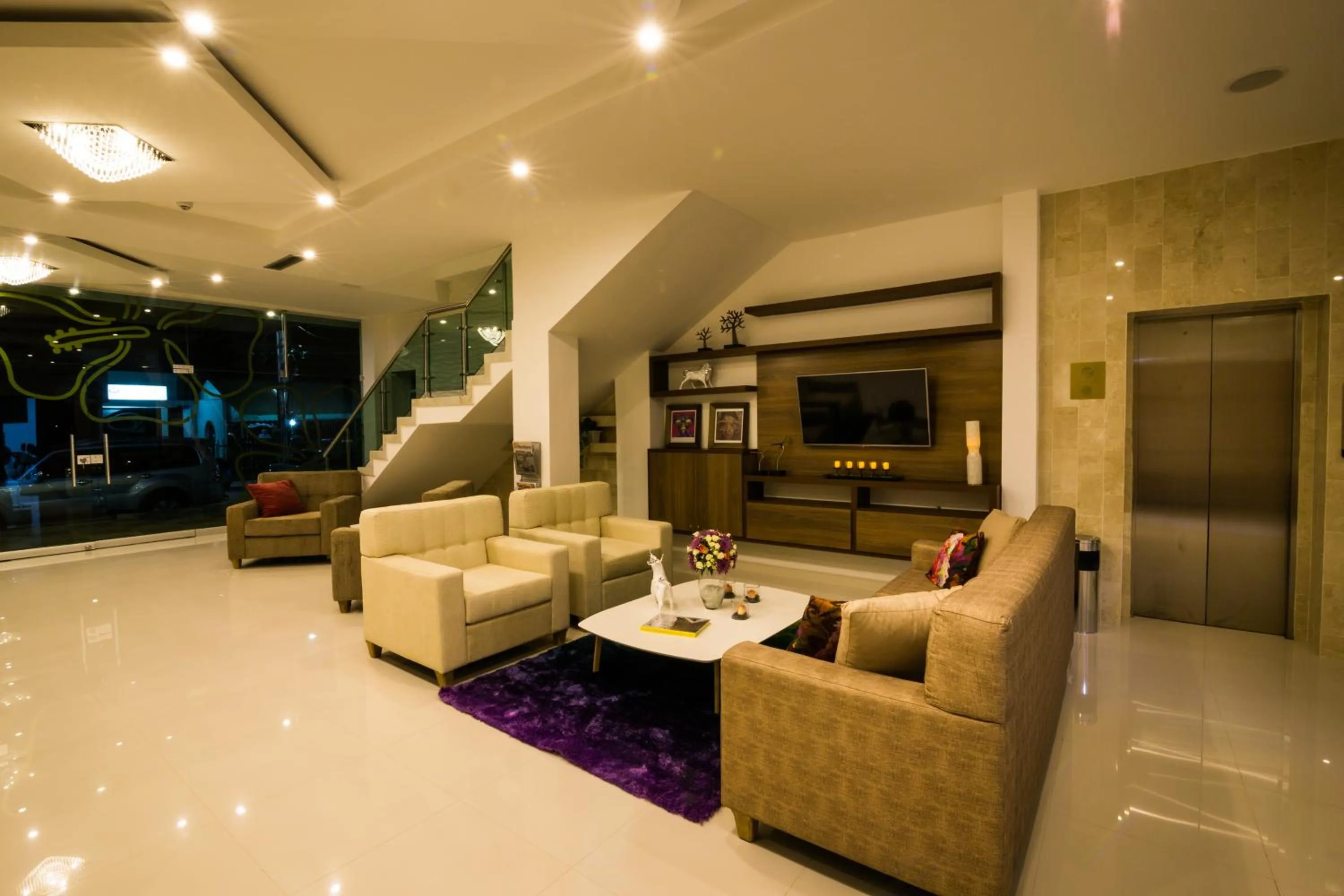 Lobby or reception in Hotel Parque Del Sol