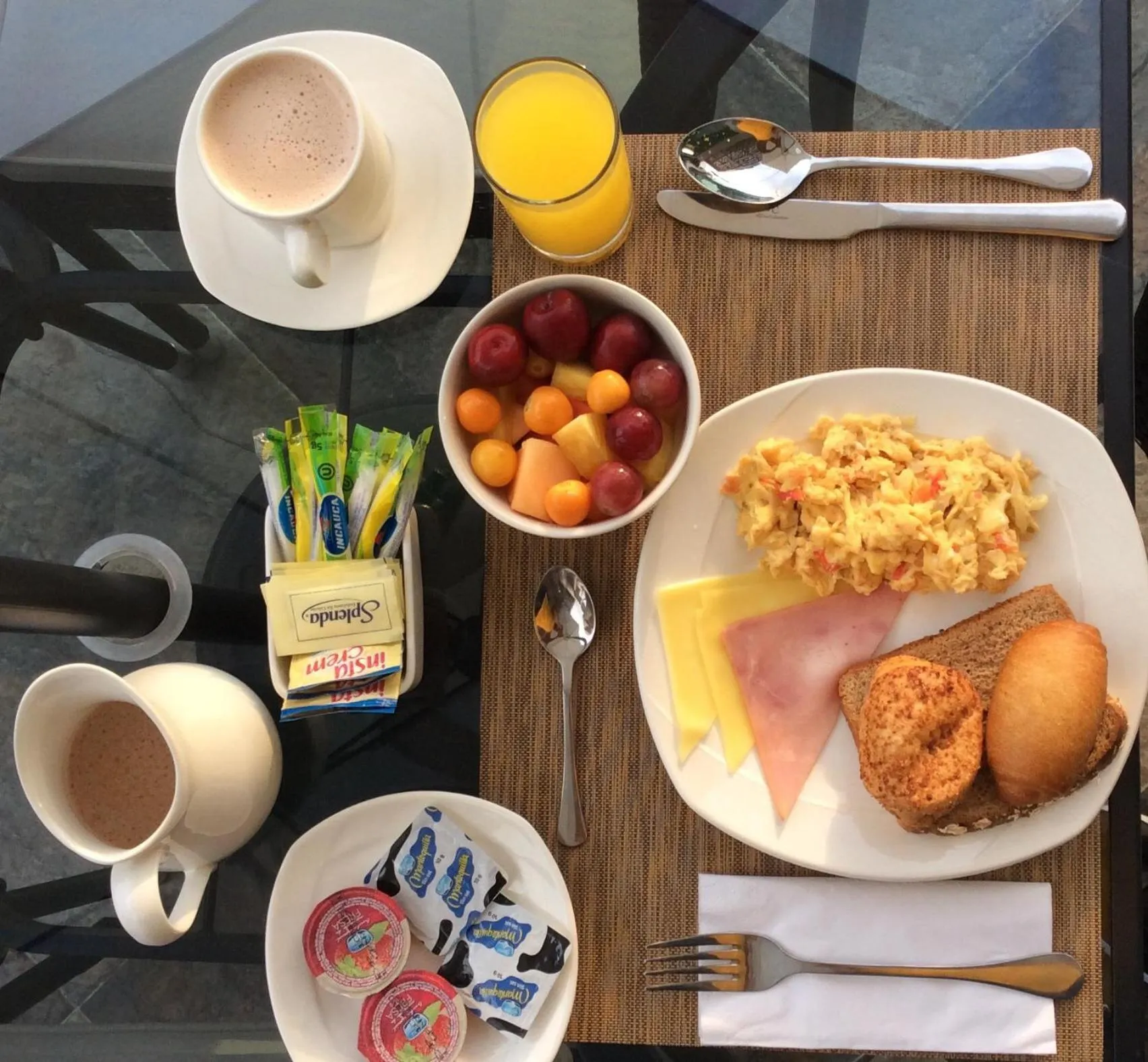 Breakfast in Hotel Parque Del Sol