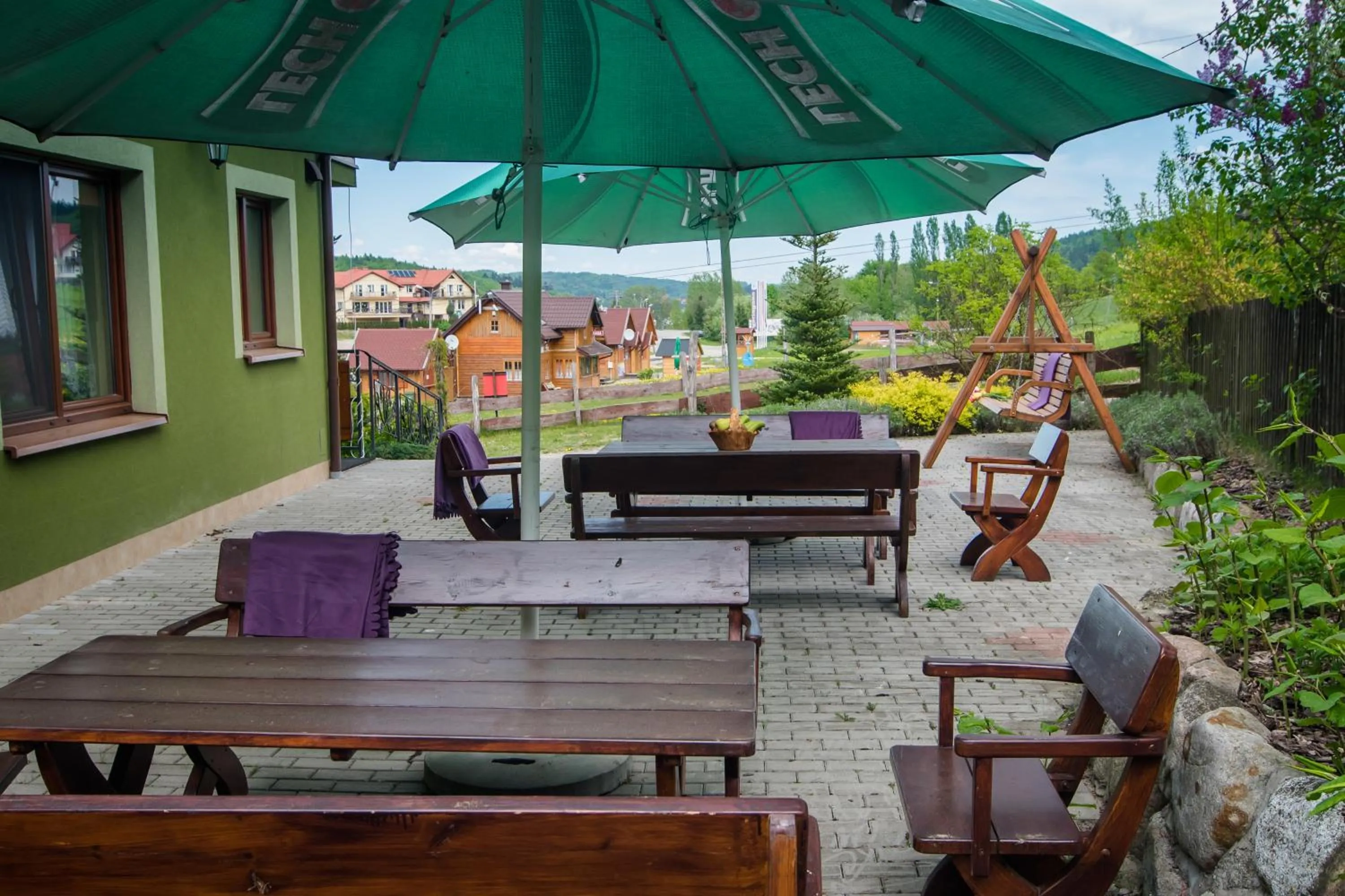 Patio in Osada Koszałkowo Wieżyca