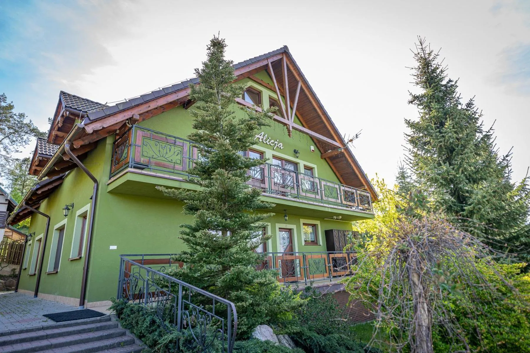 Garden in Osada Koszałkowo Wieżyca