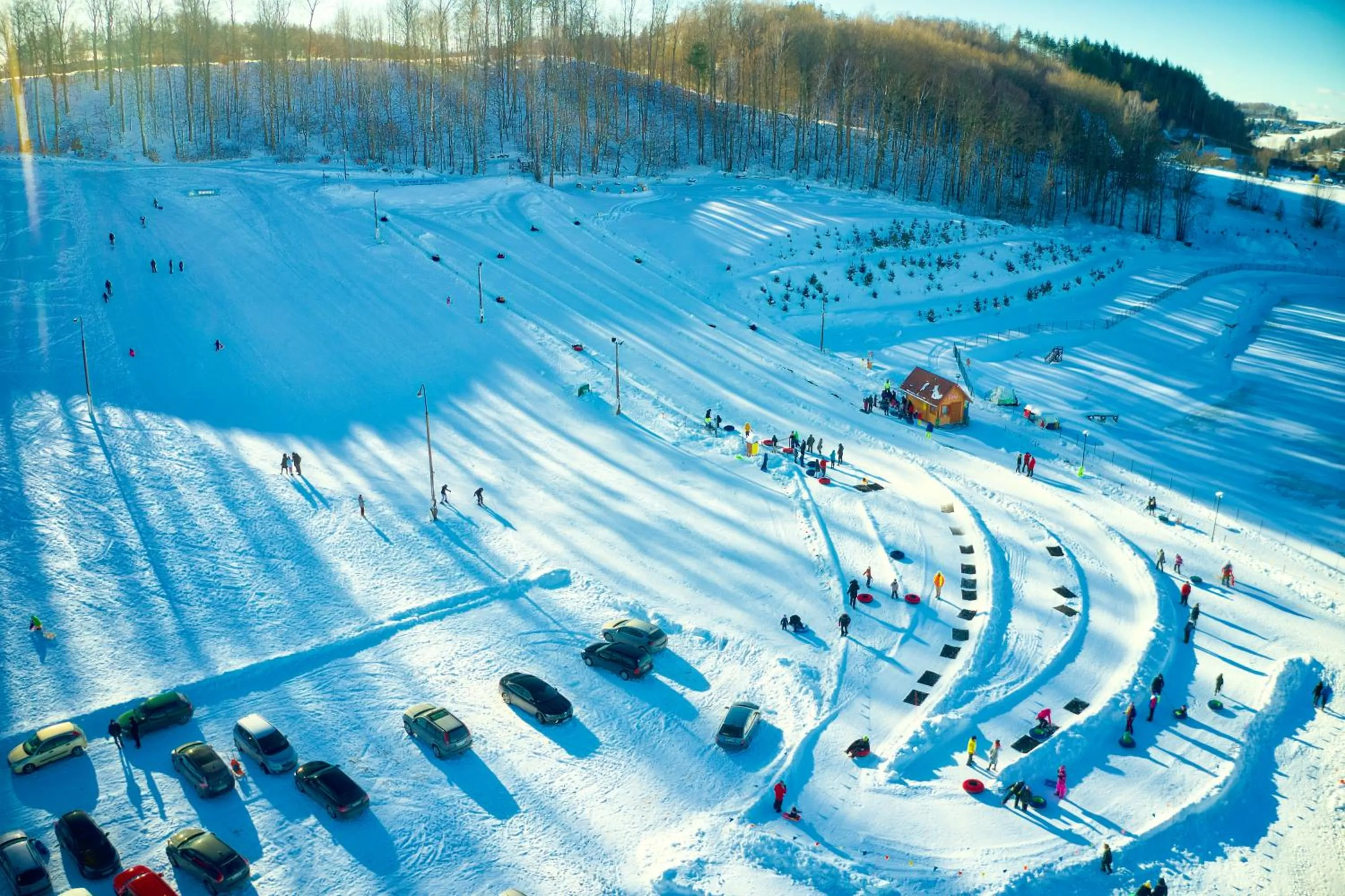 Natural landscape in Osada Koszałkowo Wieżyca