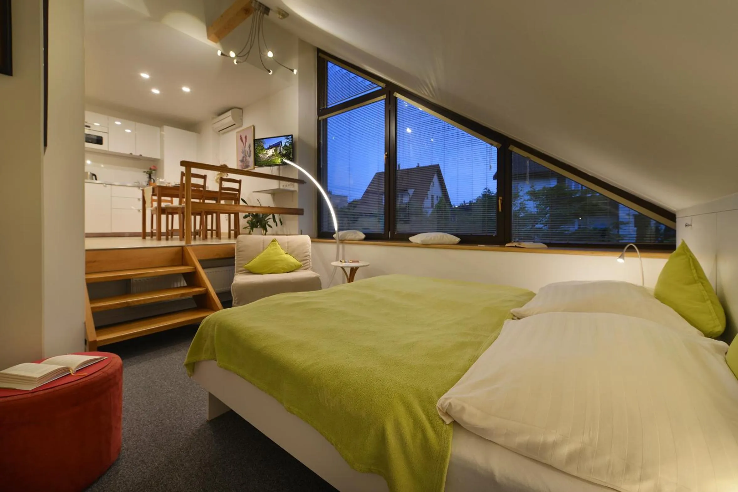 Bed in A. V. Pension Praha