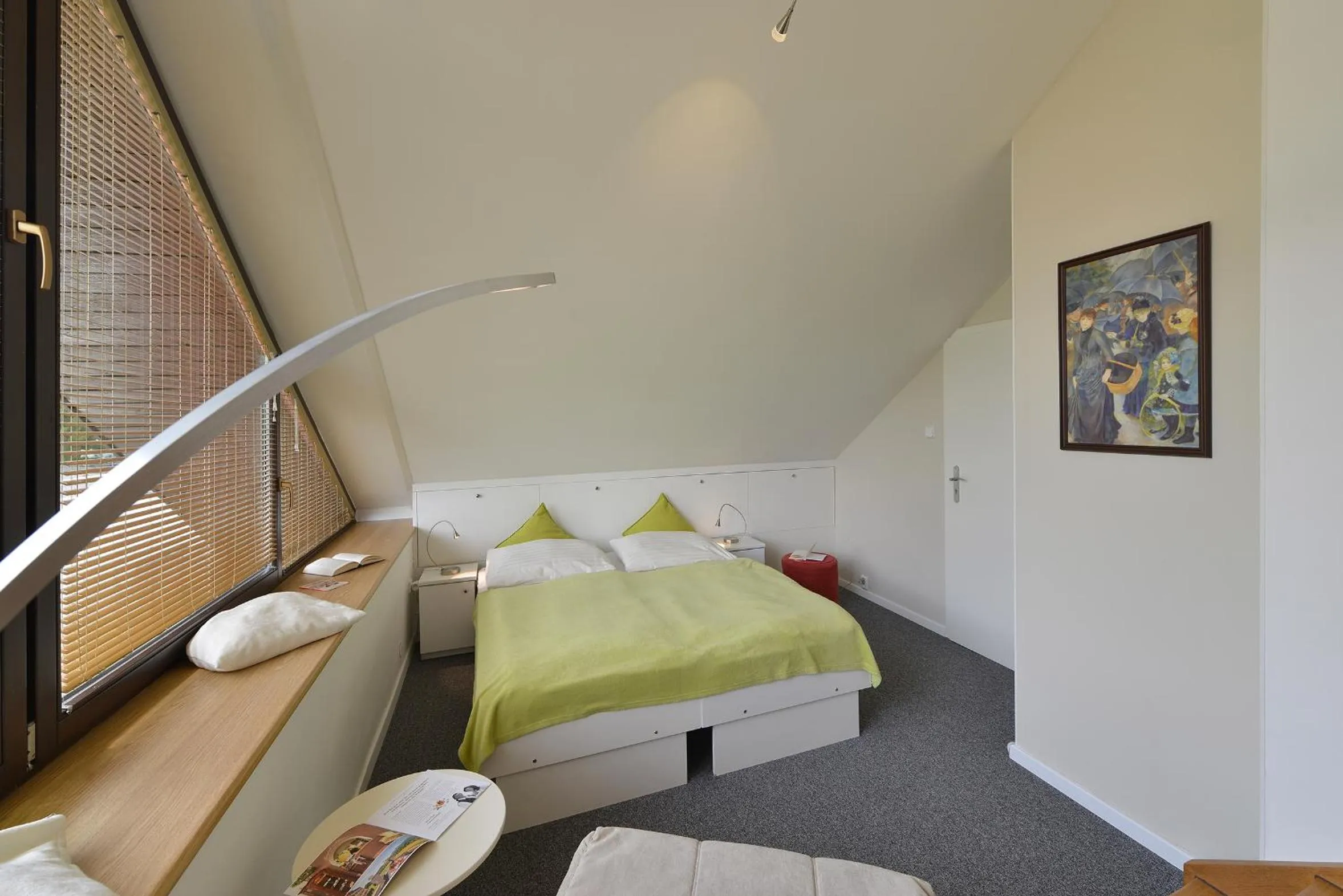 Bed in A. V. Pension Praha