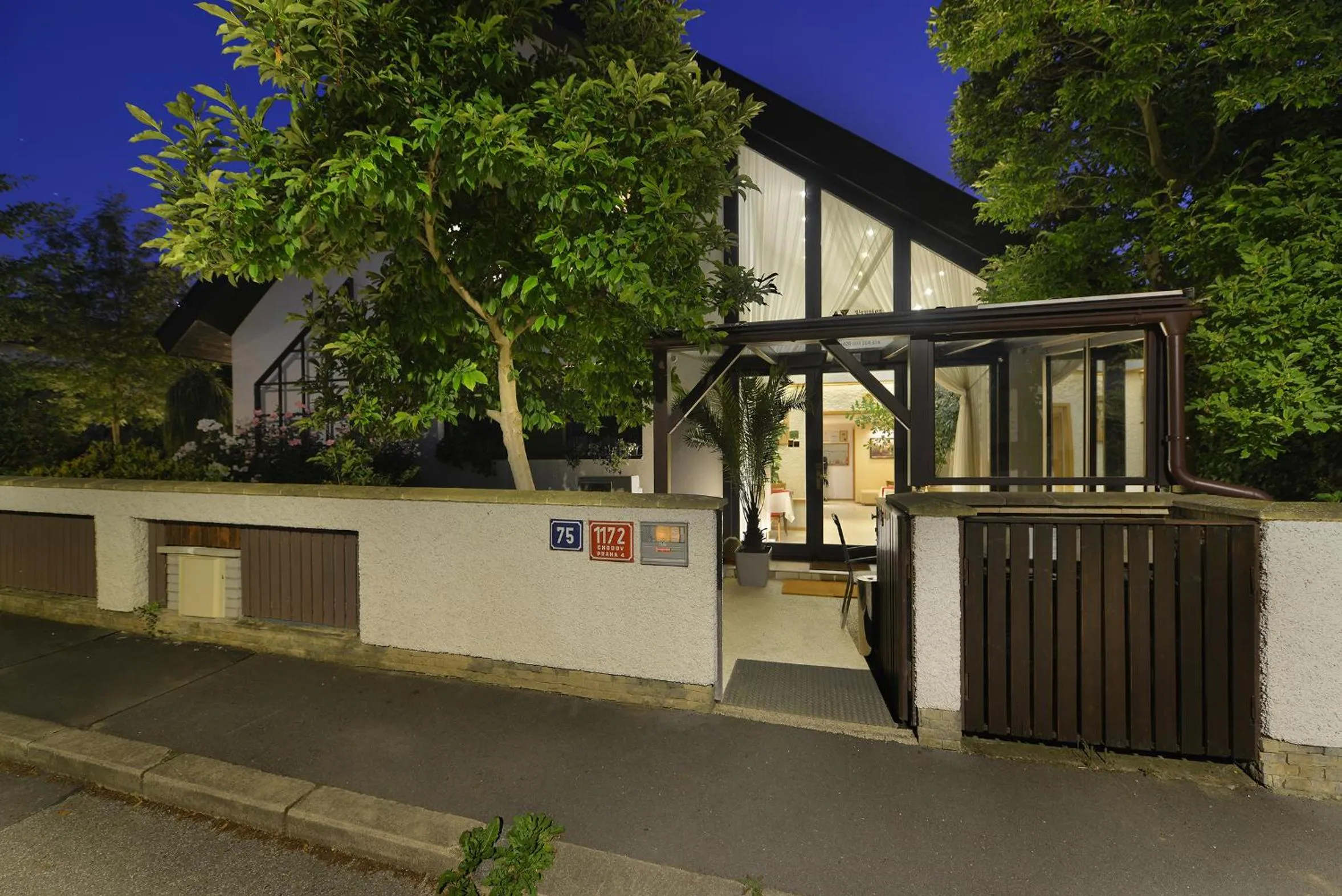 Property building in A. V. Pension Praha