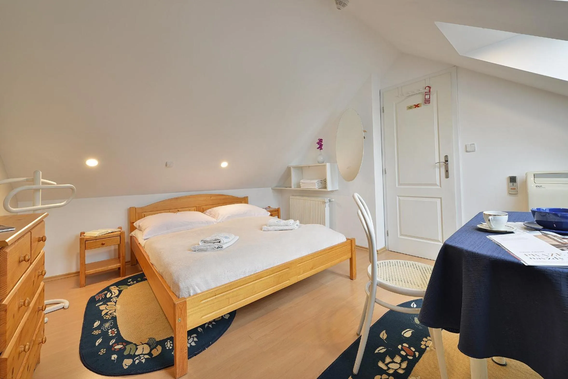 Bed in A. V. Pension Praha