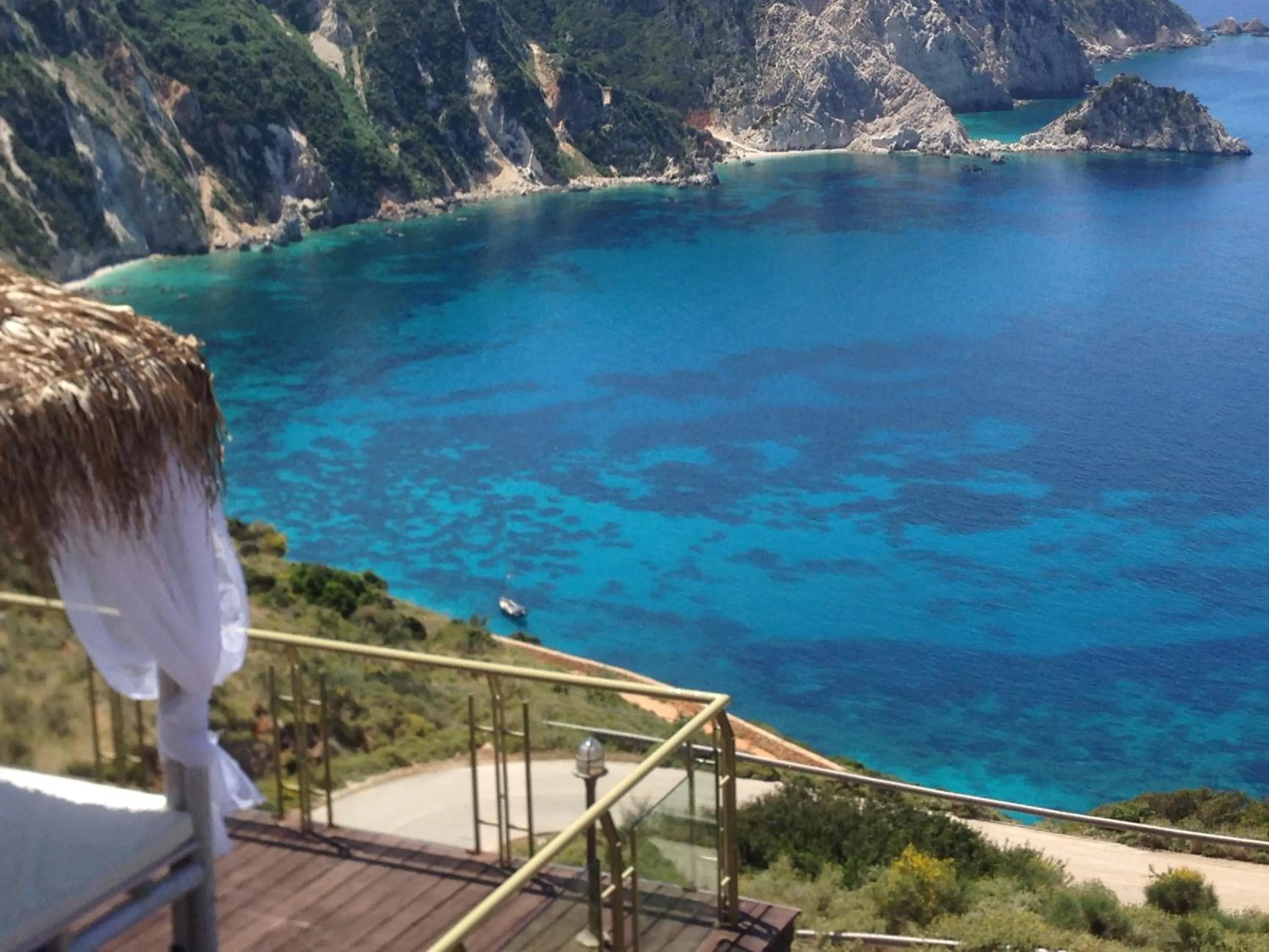 Patio in Petani Bay Hotel - Adults Only