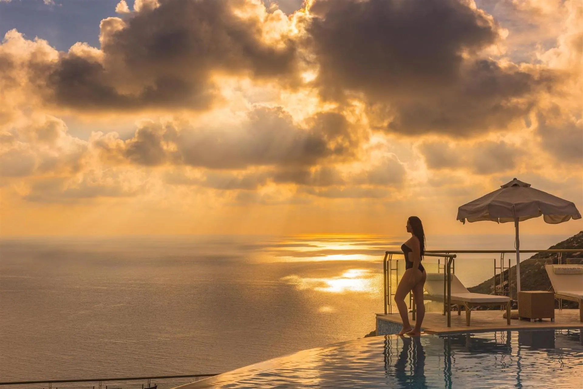 Swimming pool in Petani Bay Hotel - Adults Only