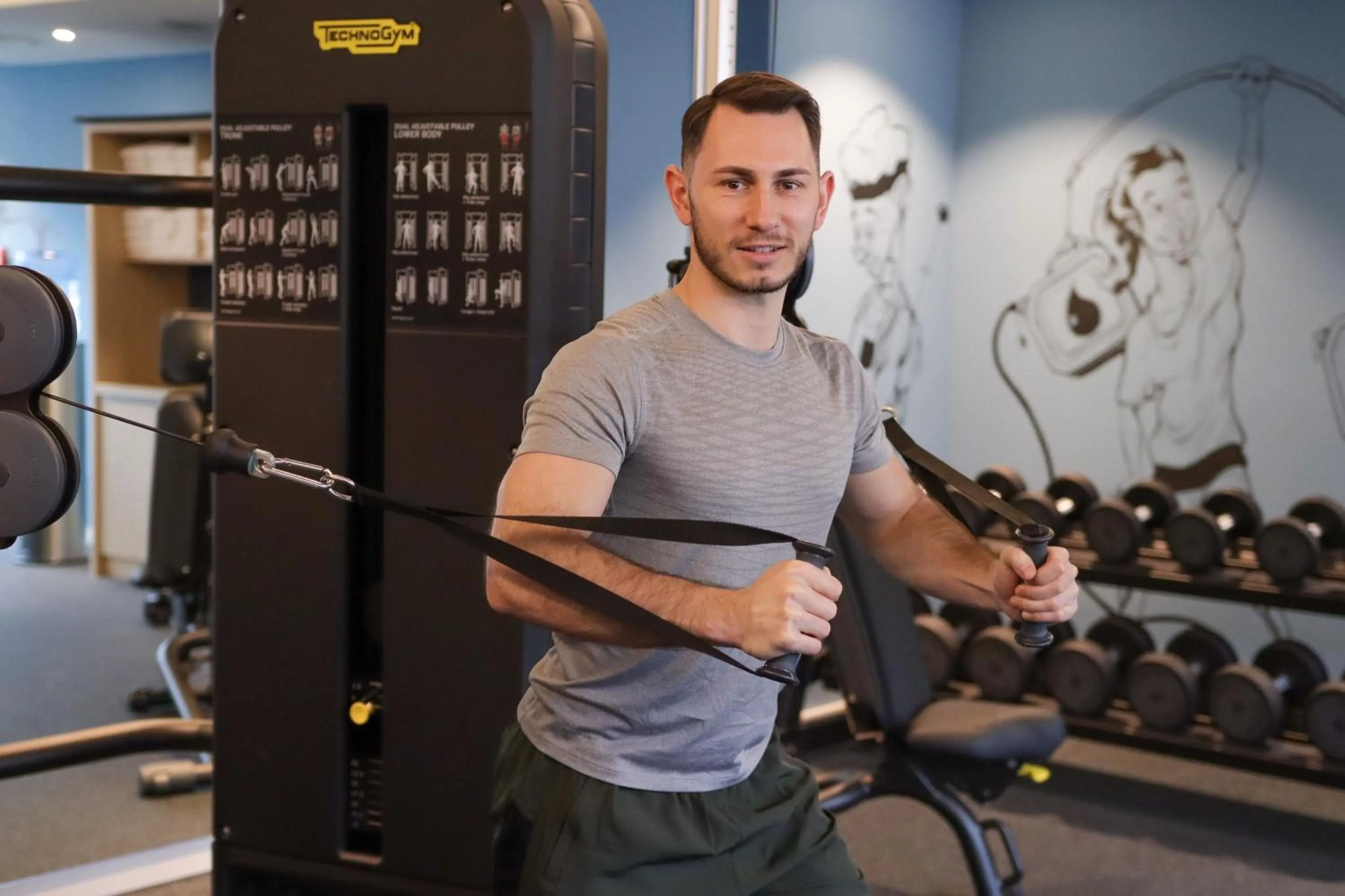 Fitness centre/facilities in Residence Inn by Marriott Munich Central