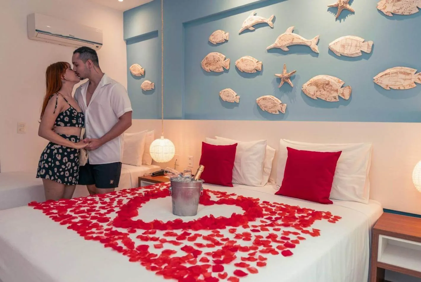 Bed in Hotel Paradiso del Sol