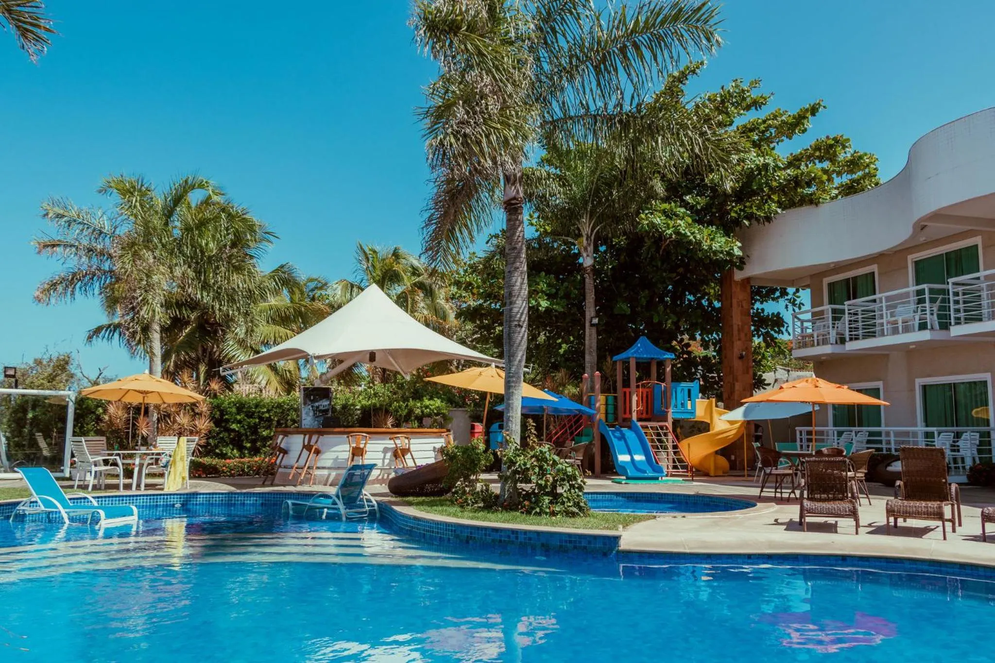 Swimming pool in Hotel Paradiso del Sol
