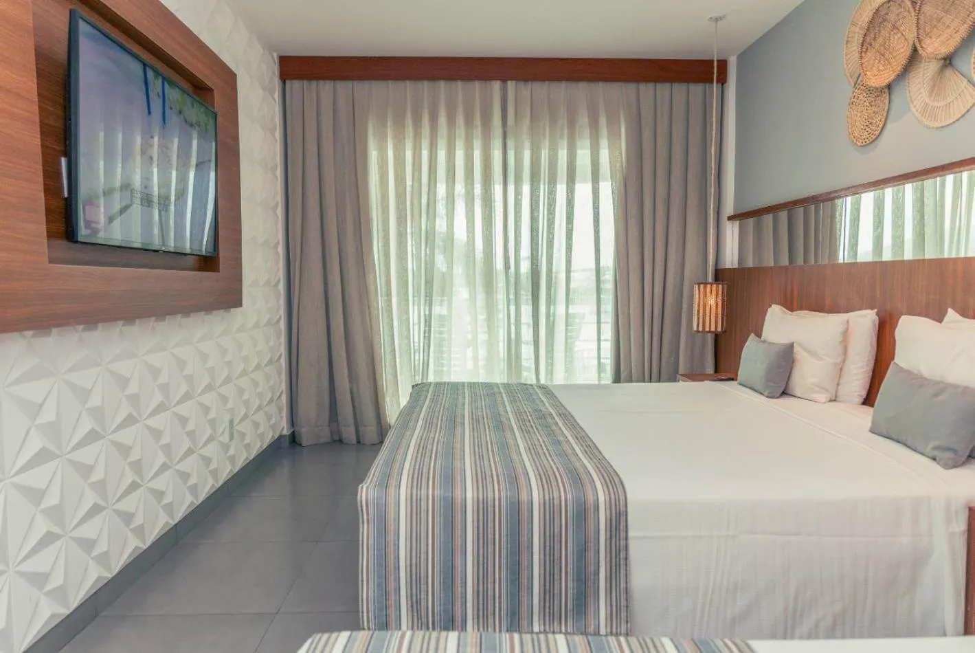 Bed in Hotel Paradiso del Sol