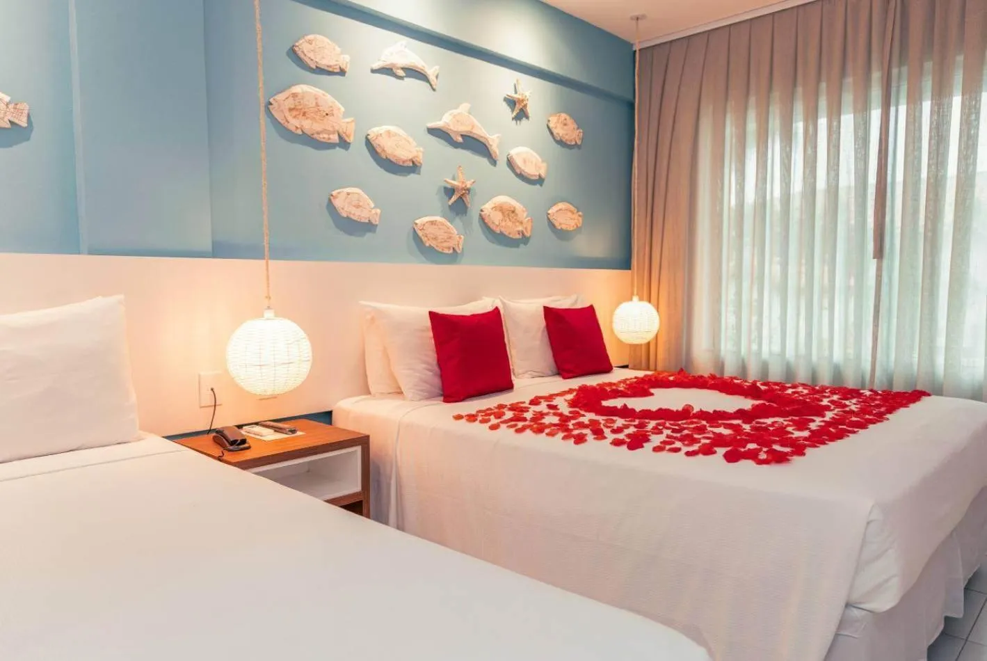 Bed in Hotel Paradiso del Sol