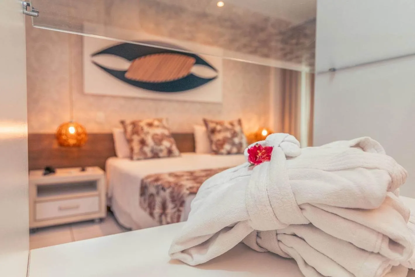 Bed in Hotel Paradiso del Sol