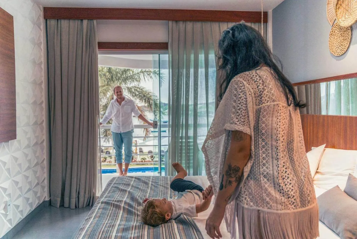 Bed in Hotel Paradiso del Sol