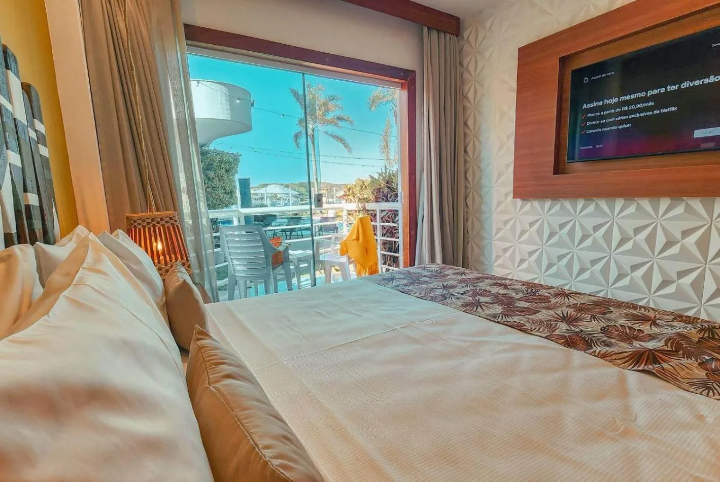 Bed in Hotel Paradiso del Sol