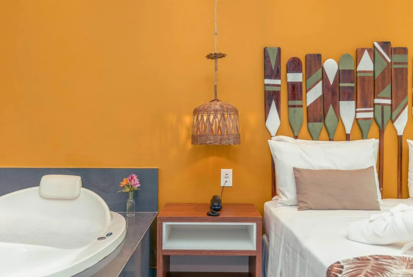 Bed in Hotel Paradiso del Sol