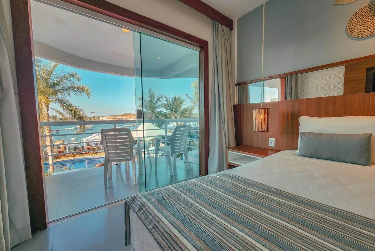 Bed in Hotel Paradiso del Sol