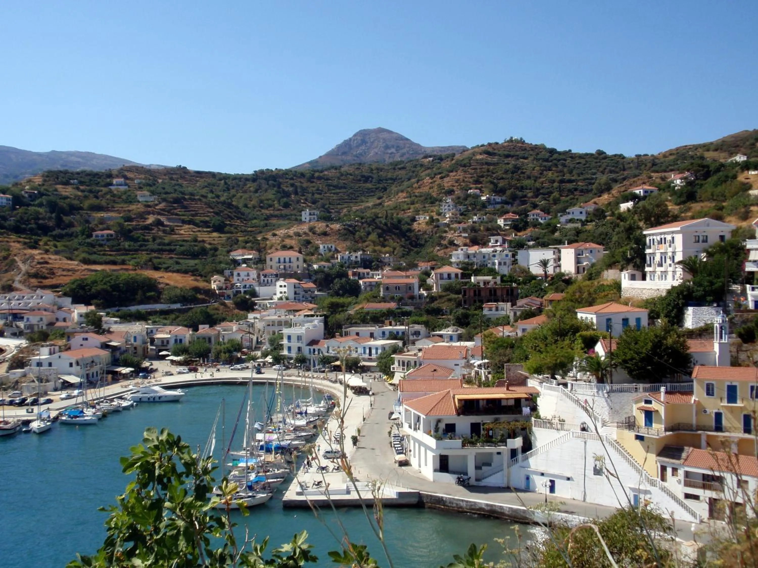 Bird's eye view in Atheras