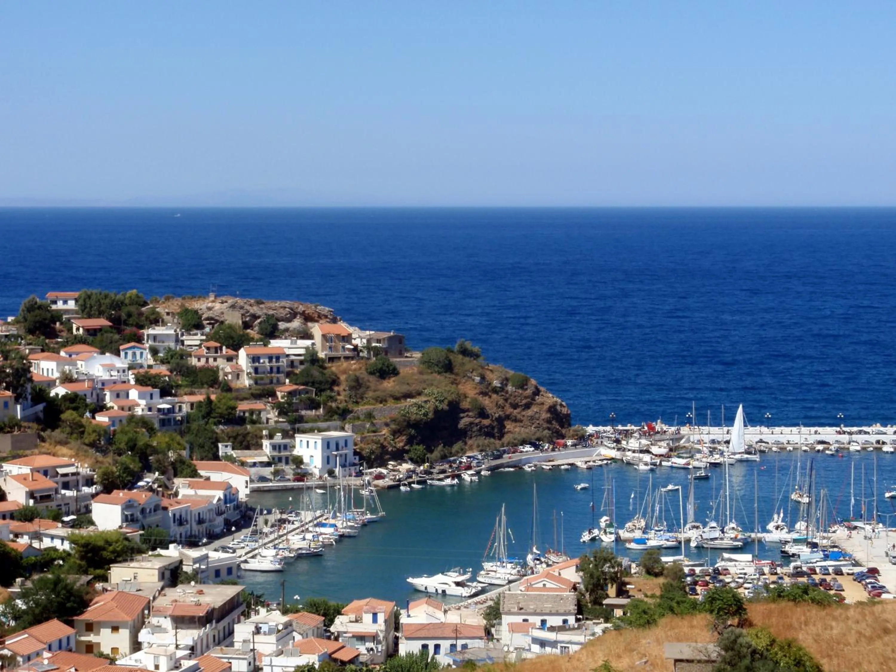 Bird's eye view in Atheras