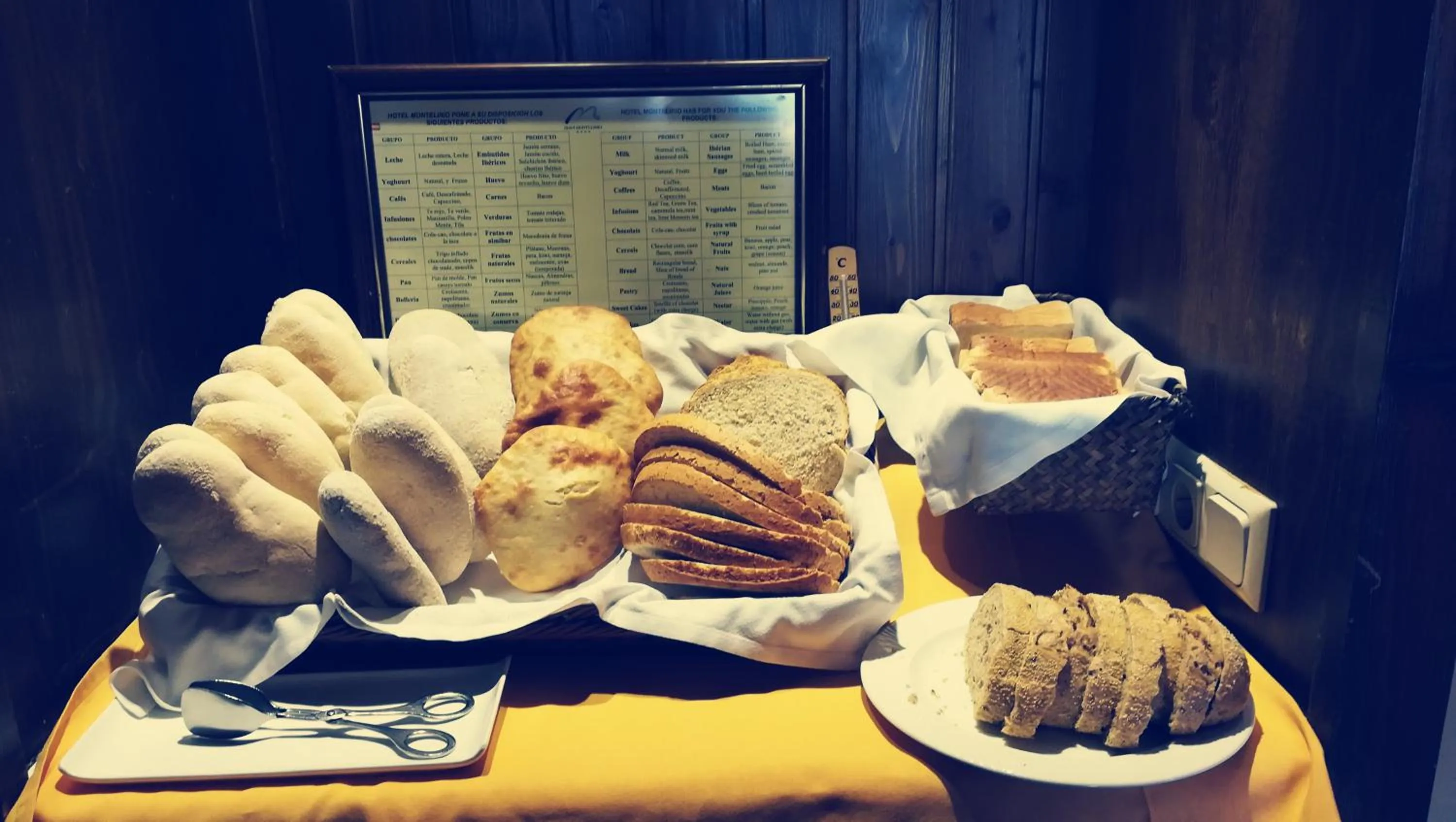 Food close-up in Hotel Montelirio