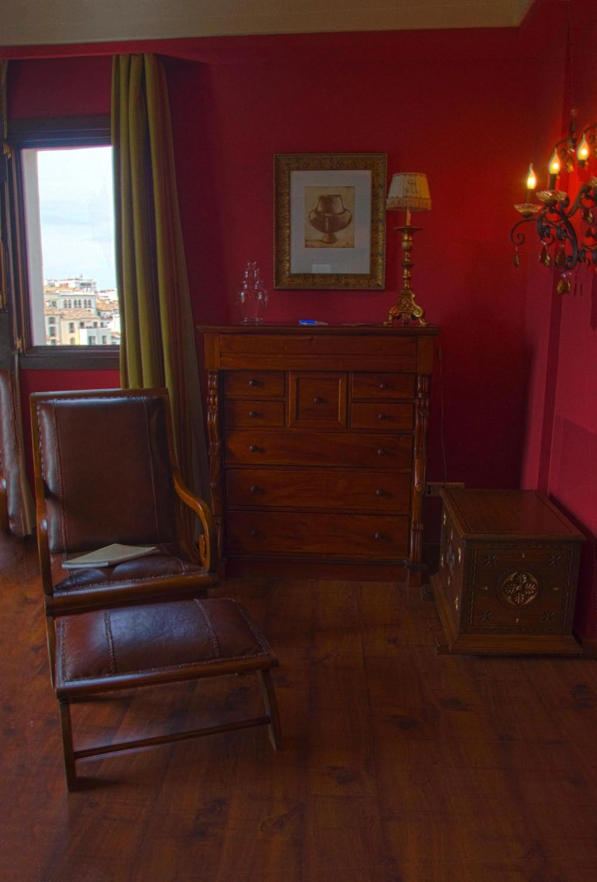 Decorative detail in Hotel Montelirio