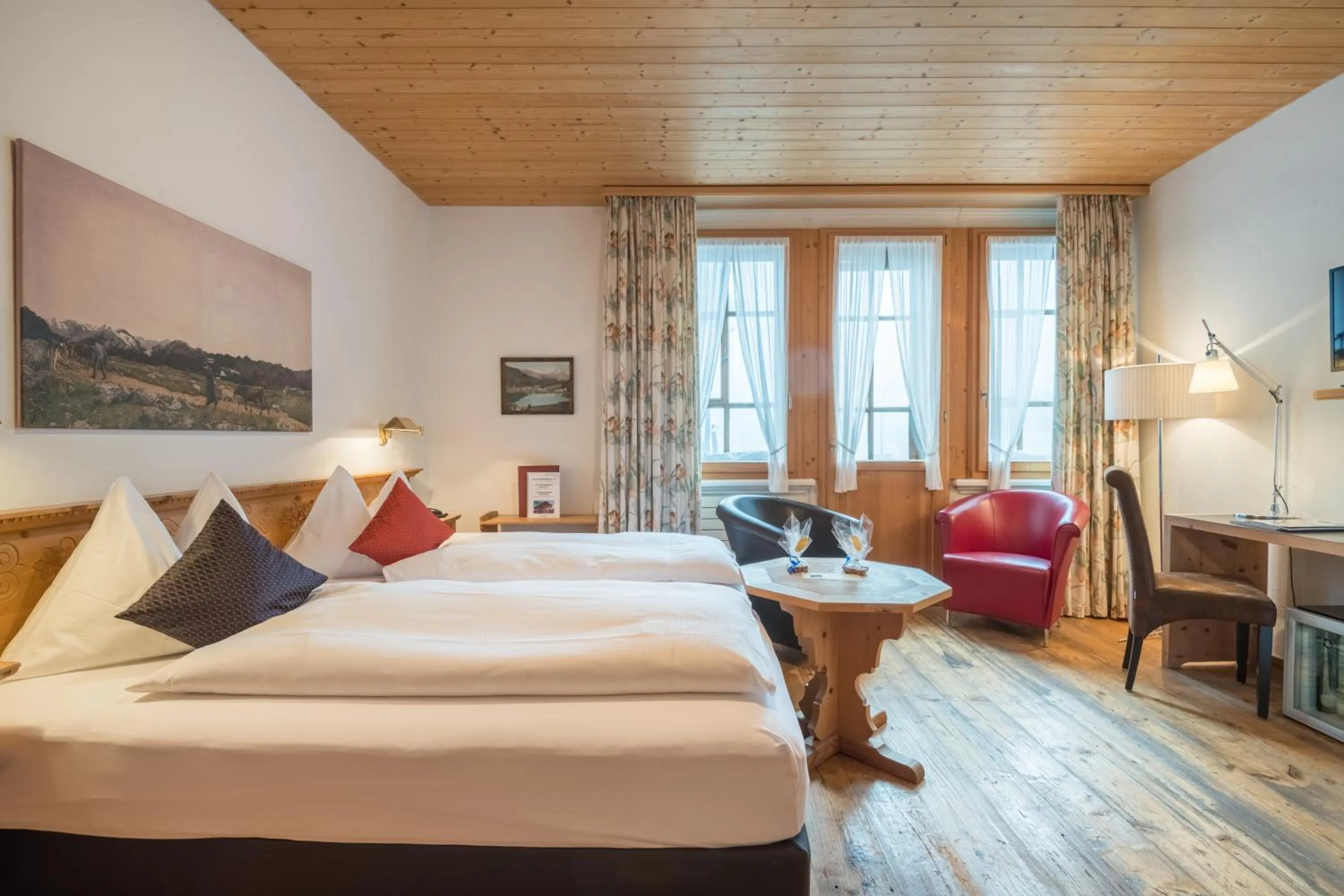 Double Room with Mountain View in Schweizerhaus Swiss Quality Hotel