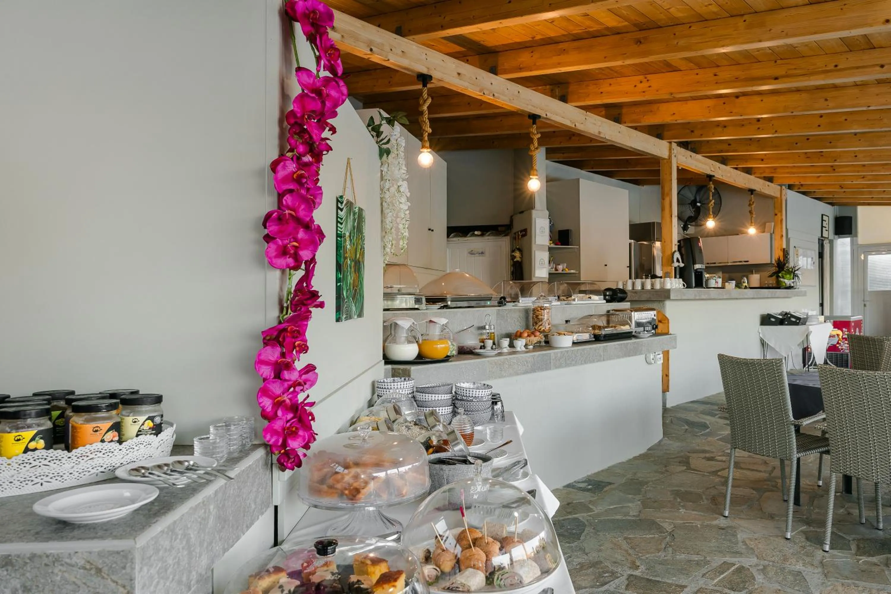 Breakfast in Panorama Fanari studios and apartments