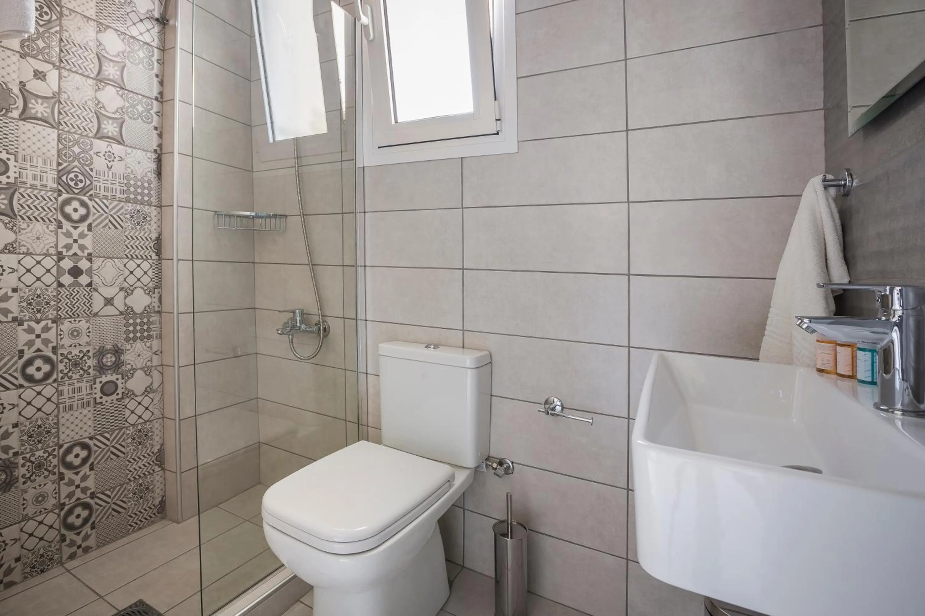 Toilet in Panorama Fanari studios and apartments