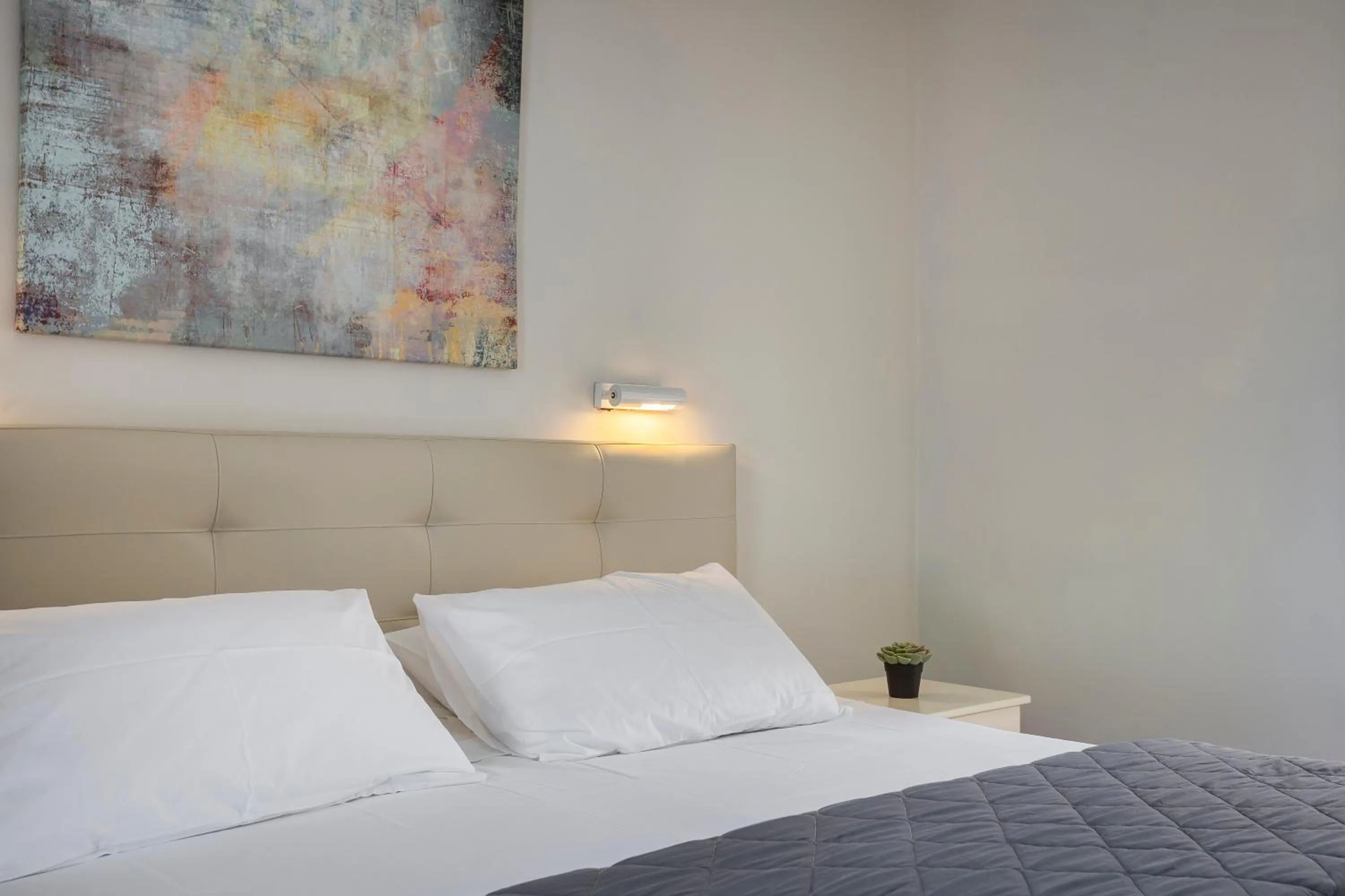 Bedroom, Bed in Panorama Fanari studios and apartments