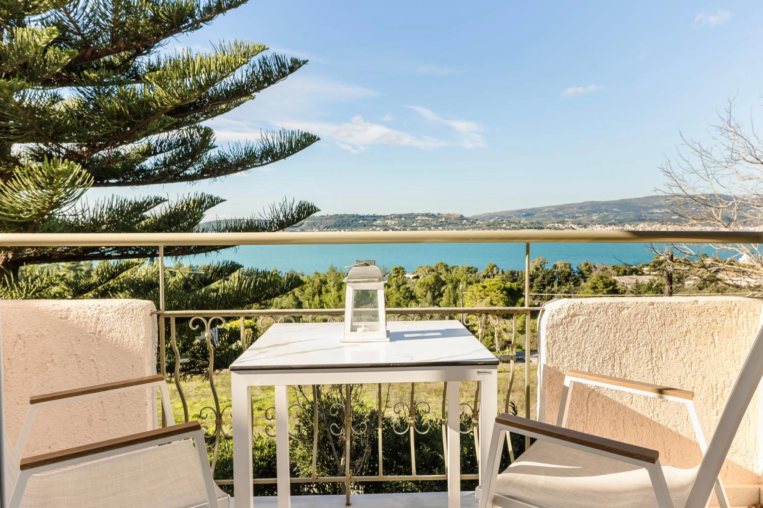 Natural landscape in Panorama Fanari studios and apartments