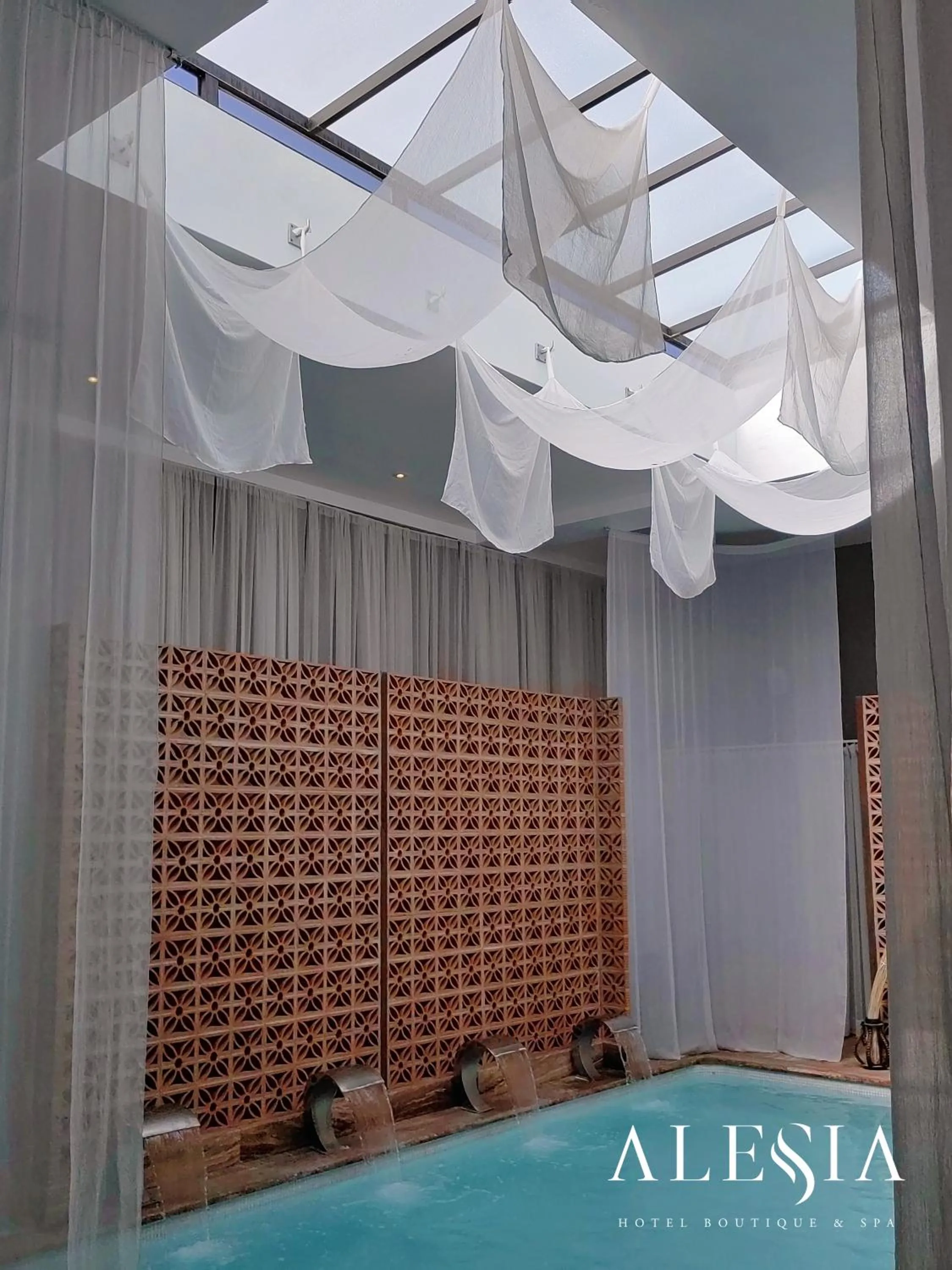 Pool view in Alesia - Boutique Hotel & Spa