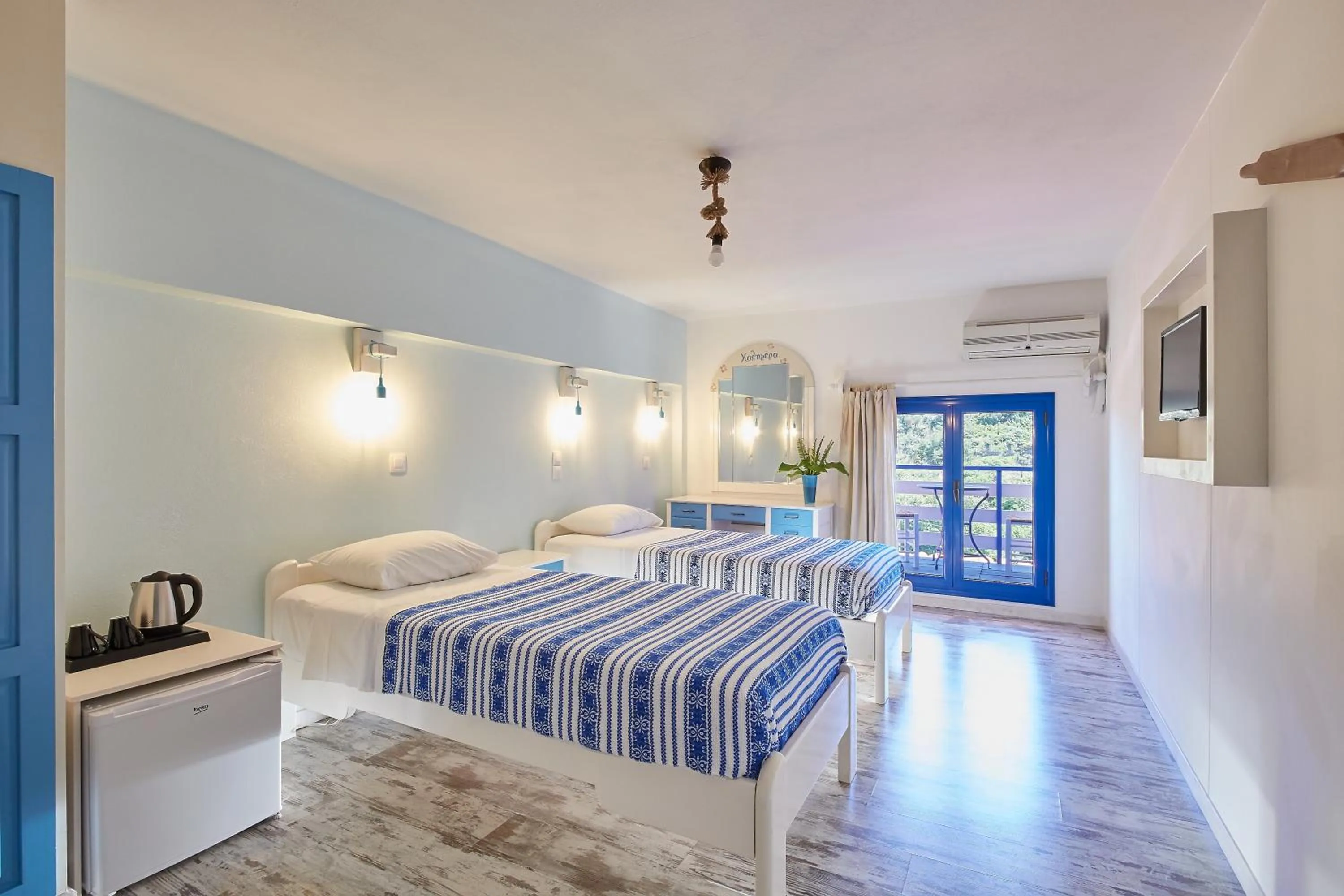 Bedroom, Bed in Kerame Studios & Apartments