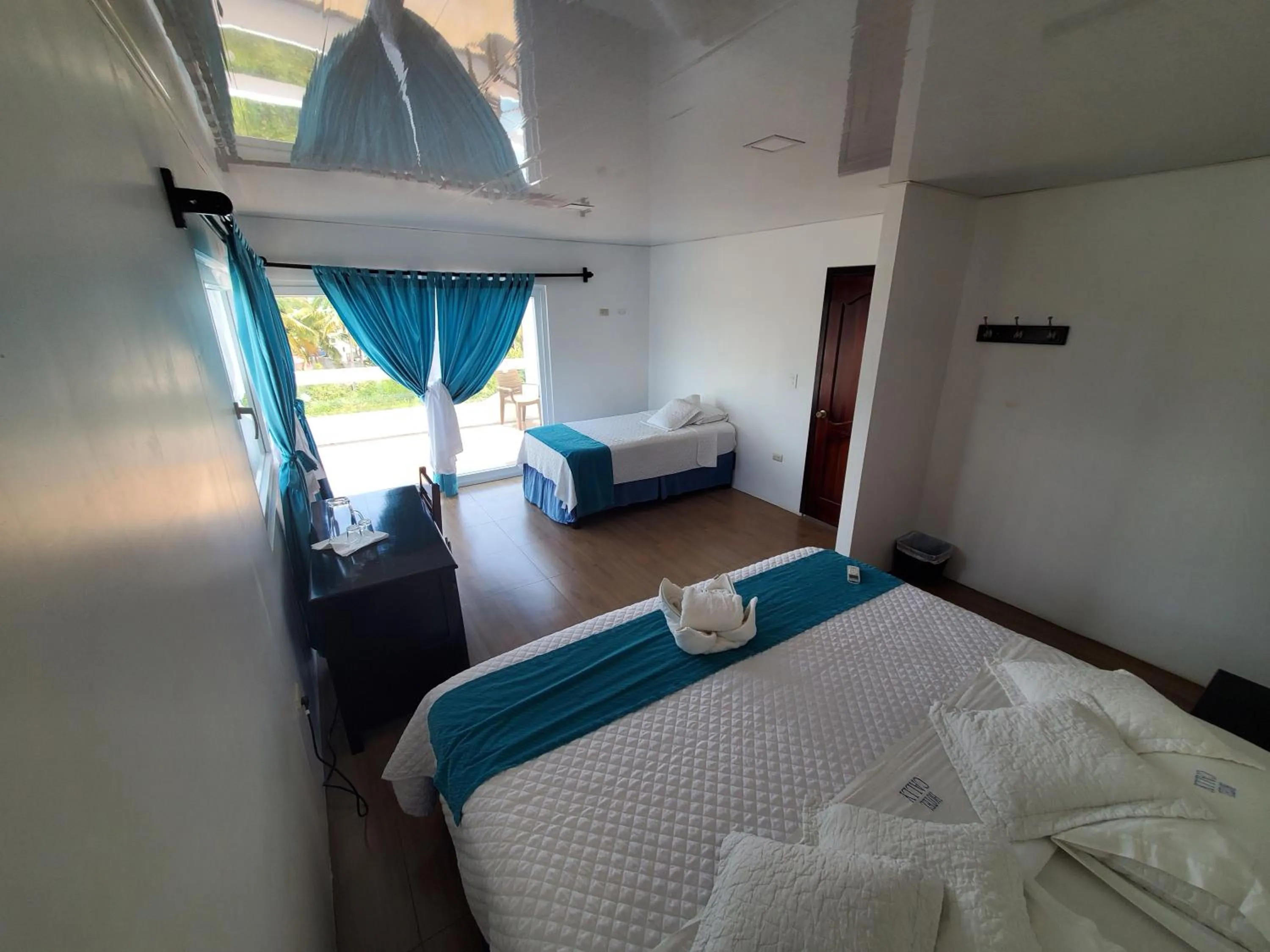 Decorative detail, Bed in Hotel Cally