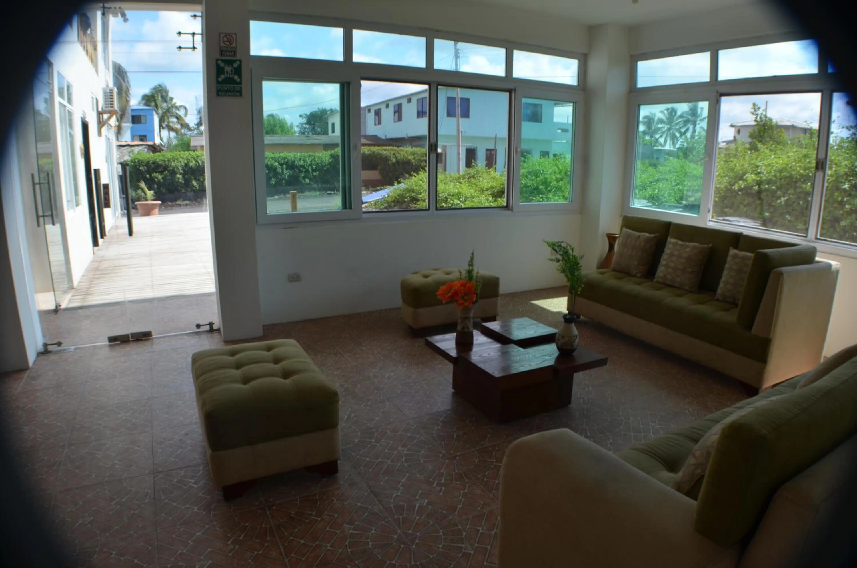 Living room in Hotel Cally