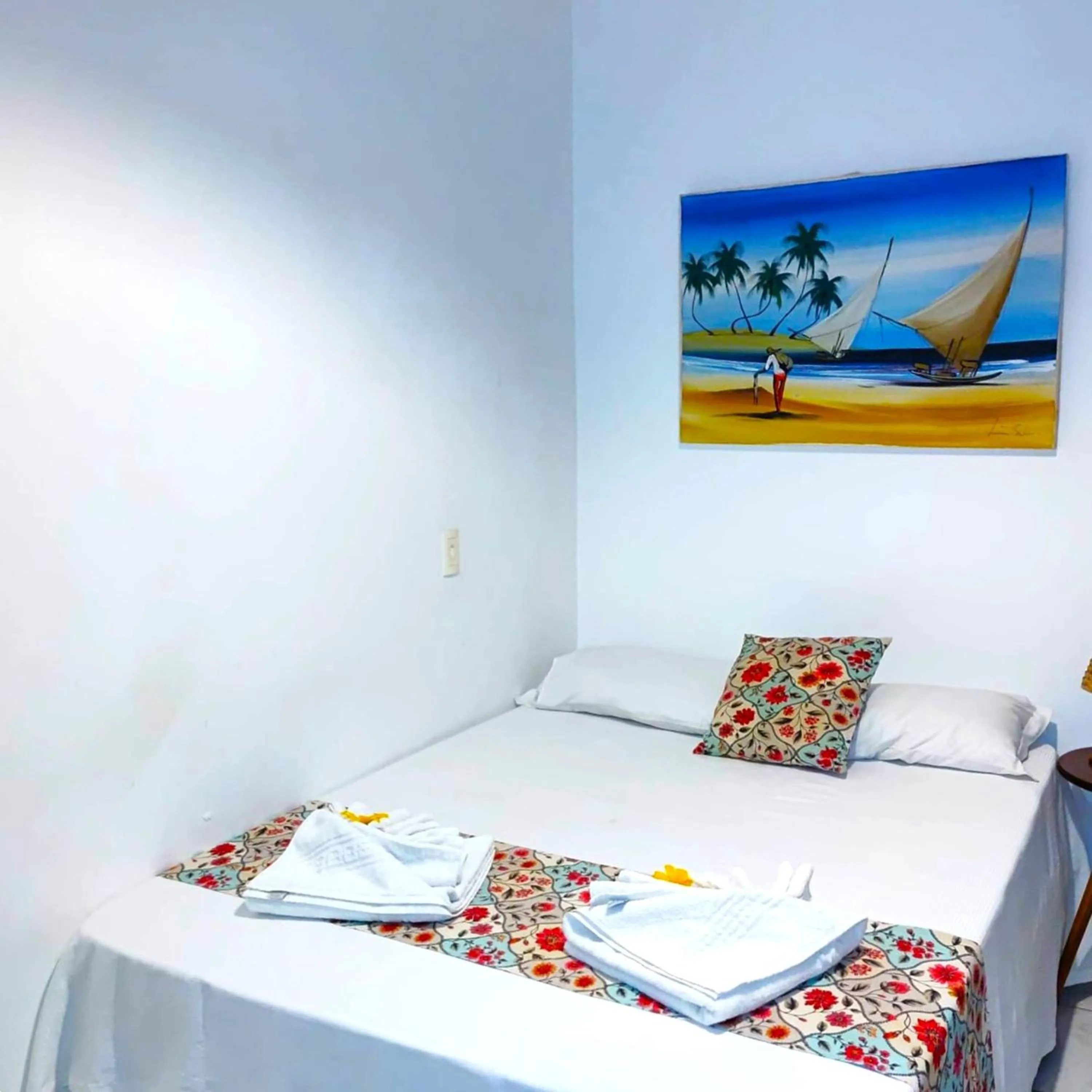 Bedroom, Bed in Pousada Ello