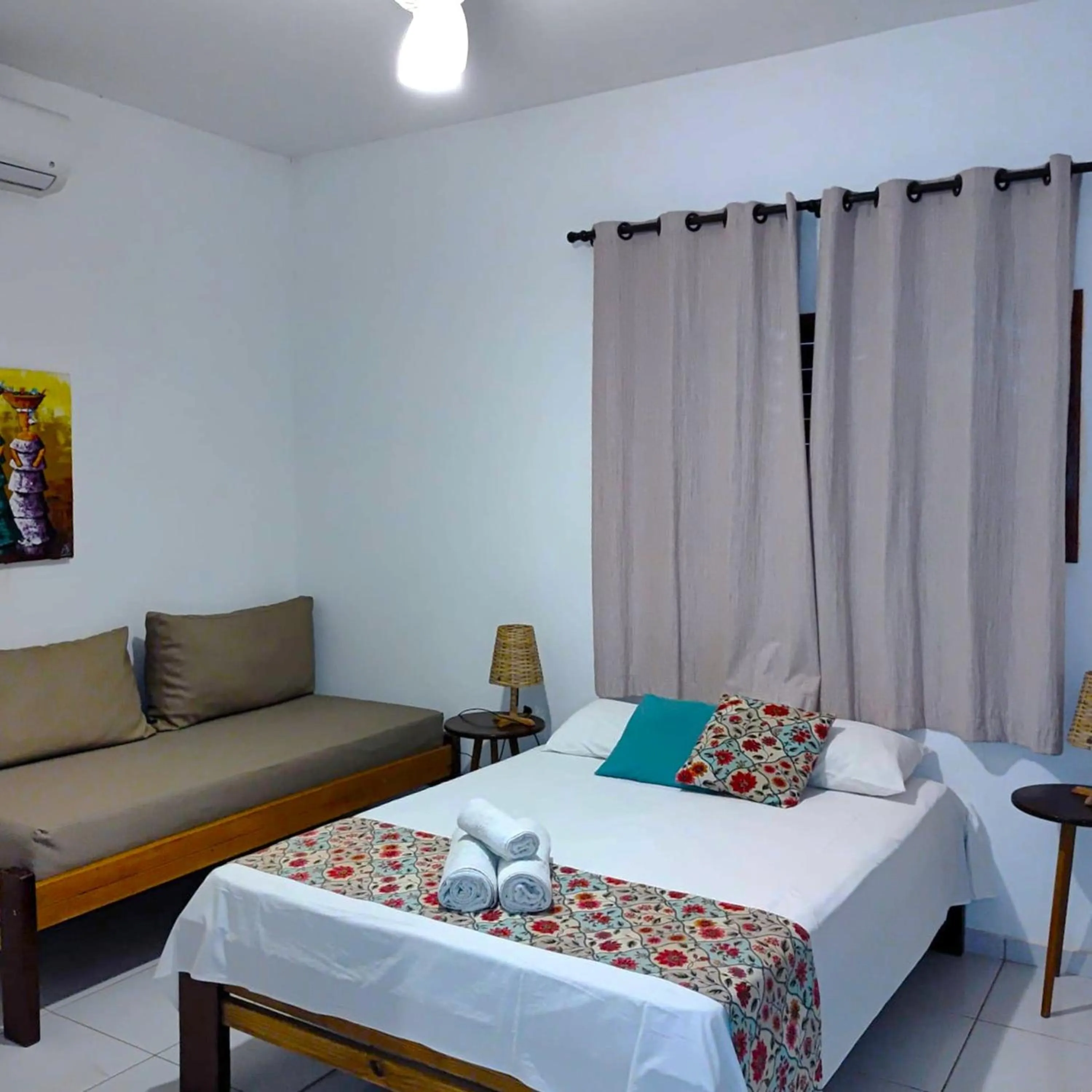 Bedroom, Bed in Pousada Ello