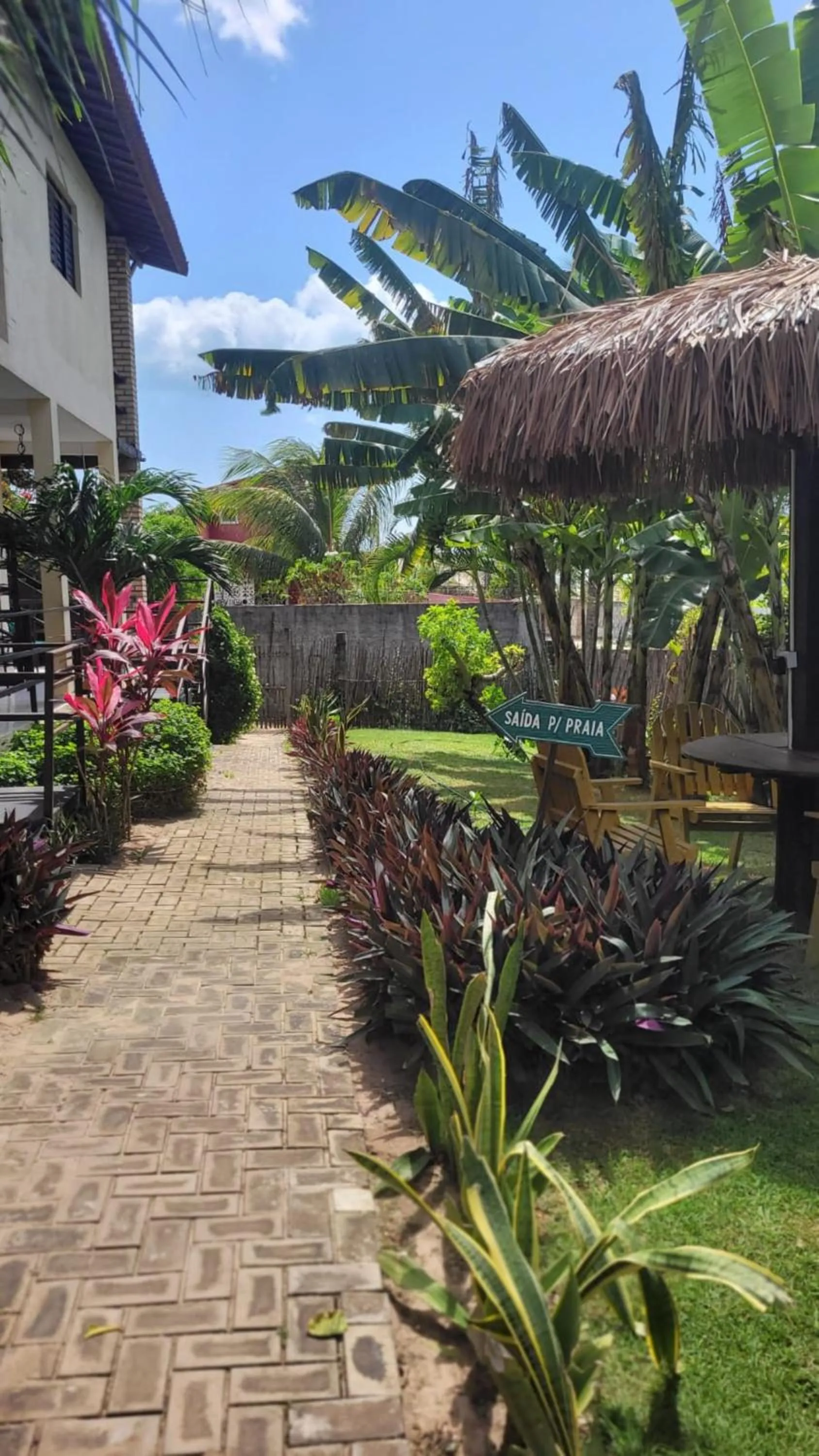 Bird's eye view in Pousada Ello